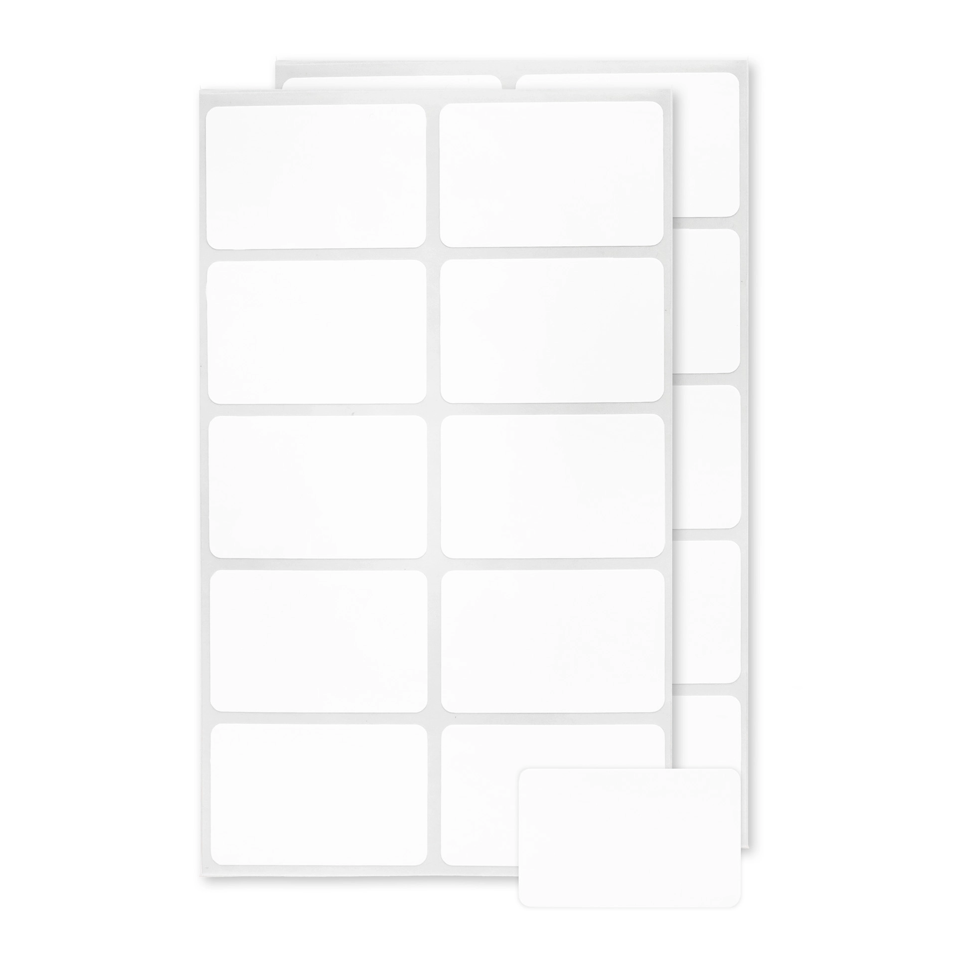 Etiketten 'Weiß 36 x 23 mm', wasserfest, 20 Stück