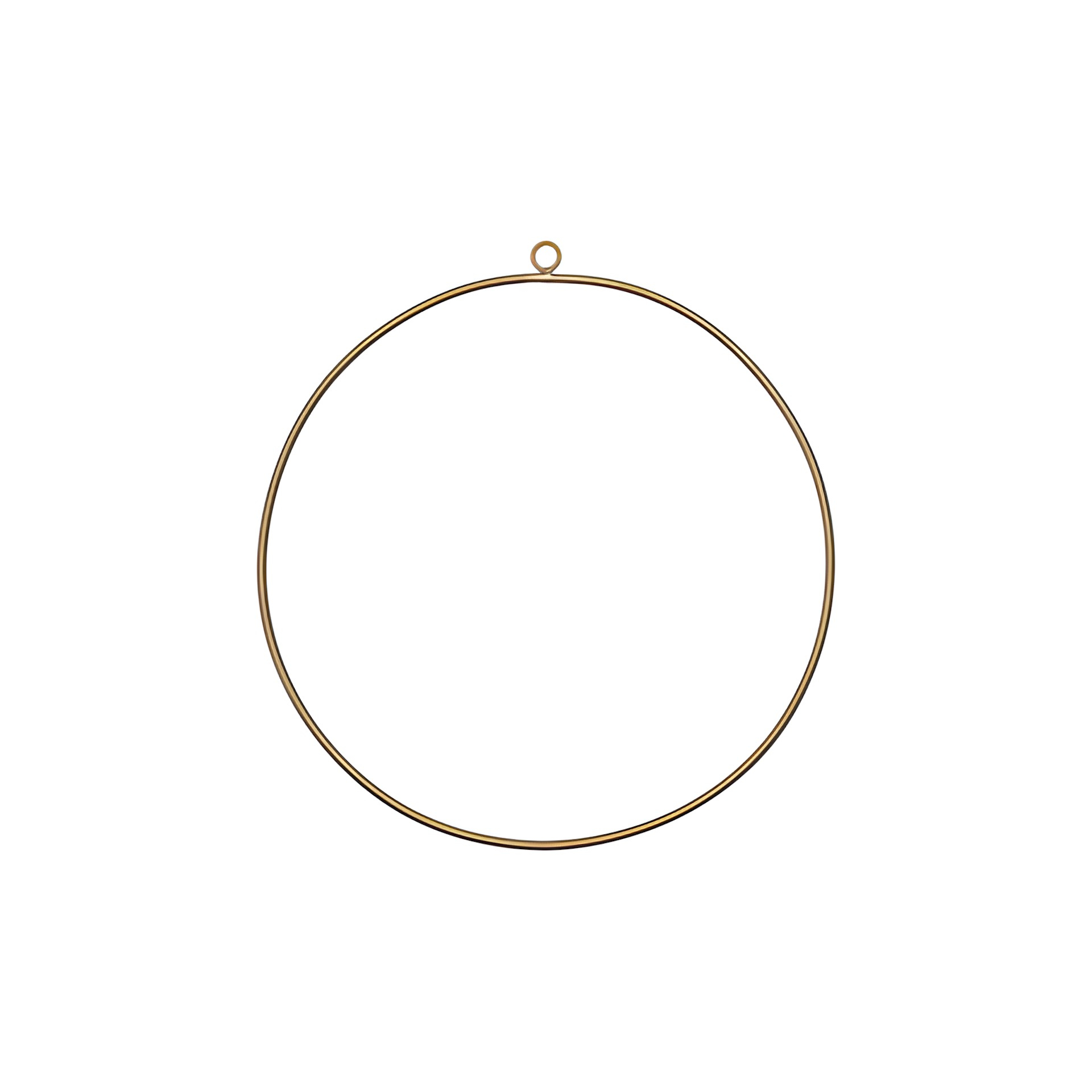 Dekoring mit Öse, gold, Ø 25 cm