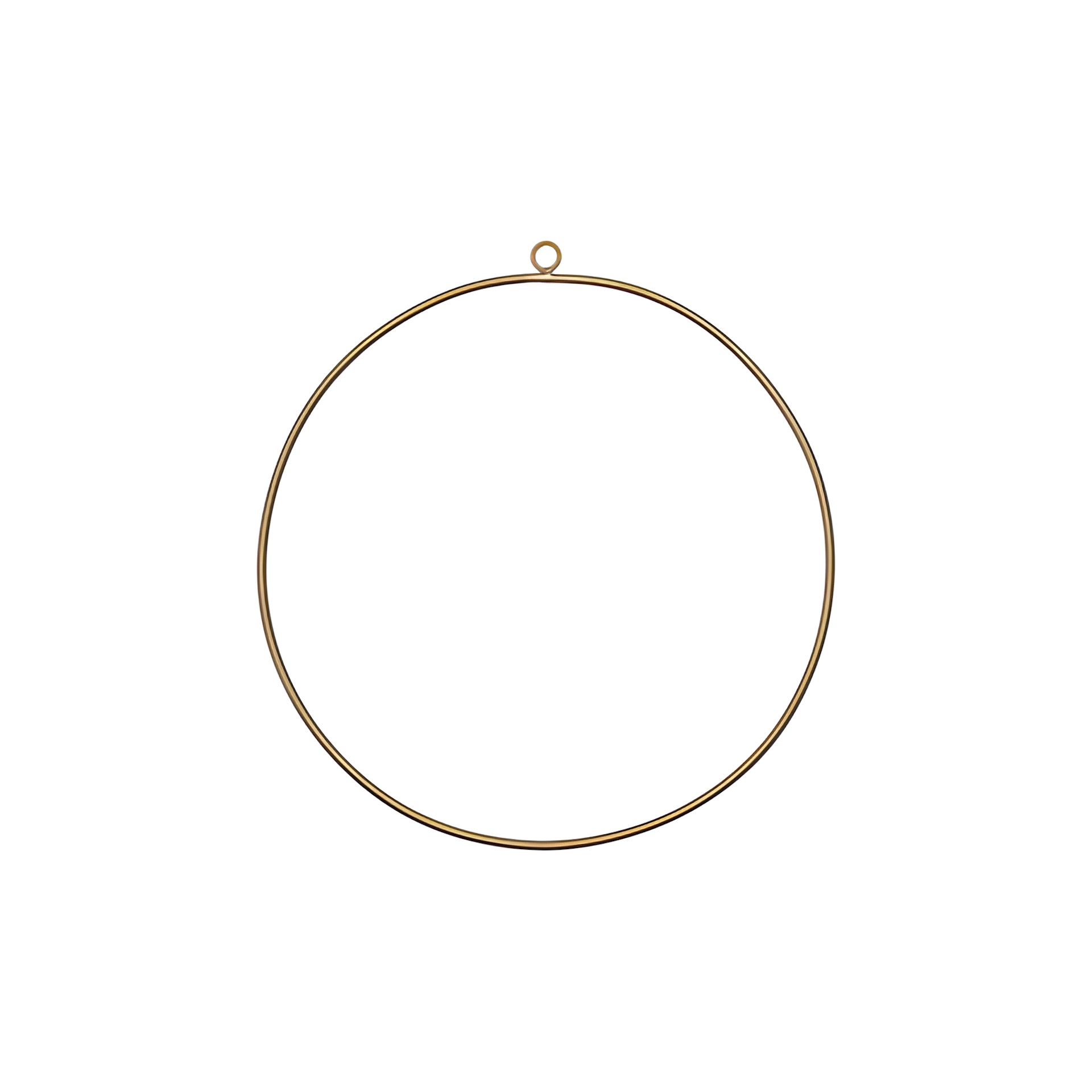 Dekoring mit Öse, gold, Ø 25 cm