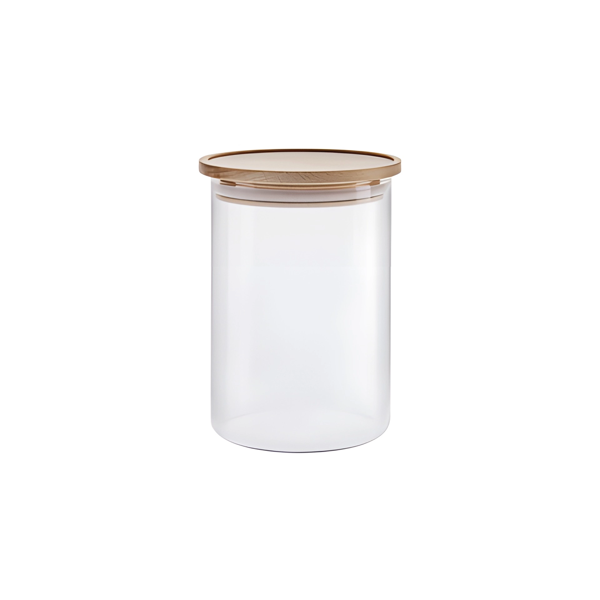 Vorratsglas Simax  0,9 Liter mit Holzdeckel
