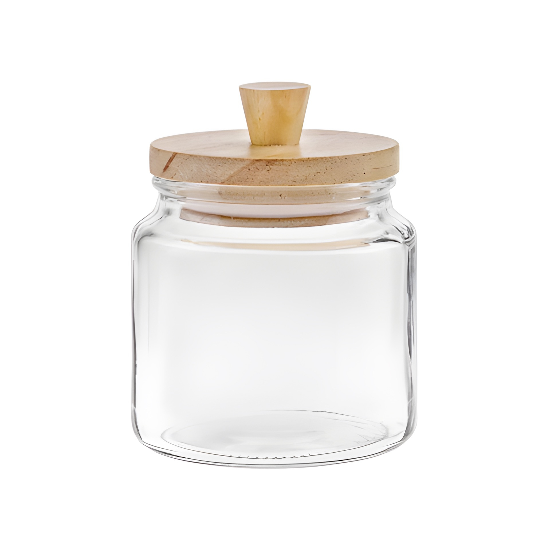 Vorratsglas 500 ml mit Holzdeckel