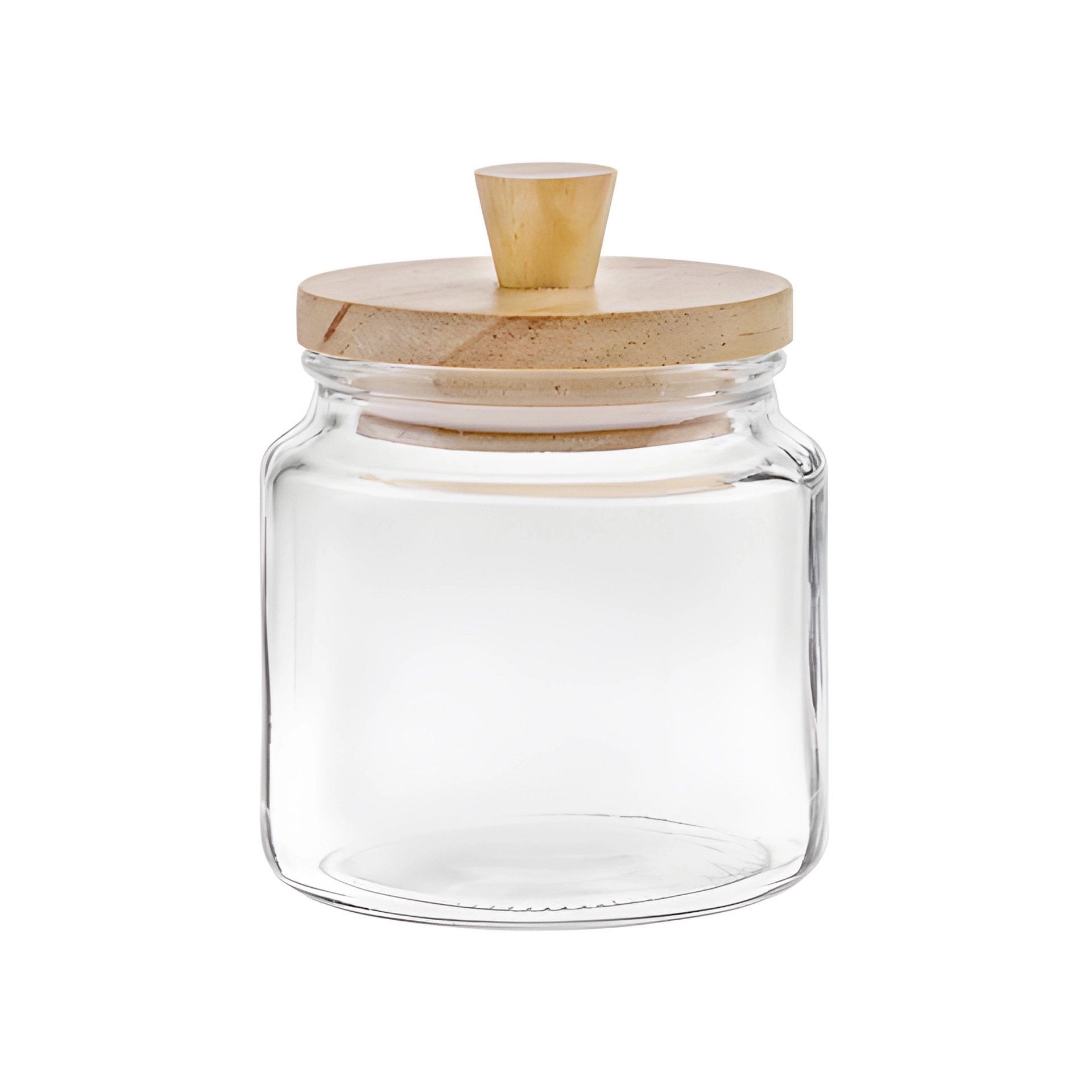 Vorratsglas 500 ml mit Holzdeckel