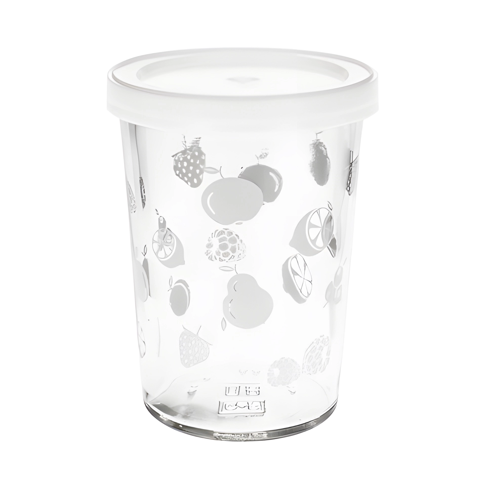 Becherglas 150 ml 'Obst weiß'