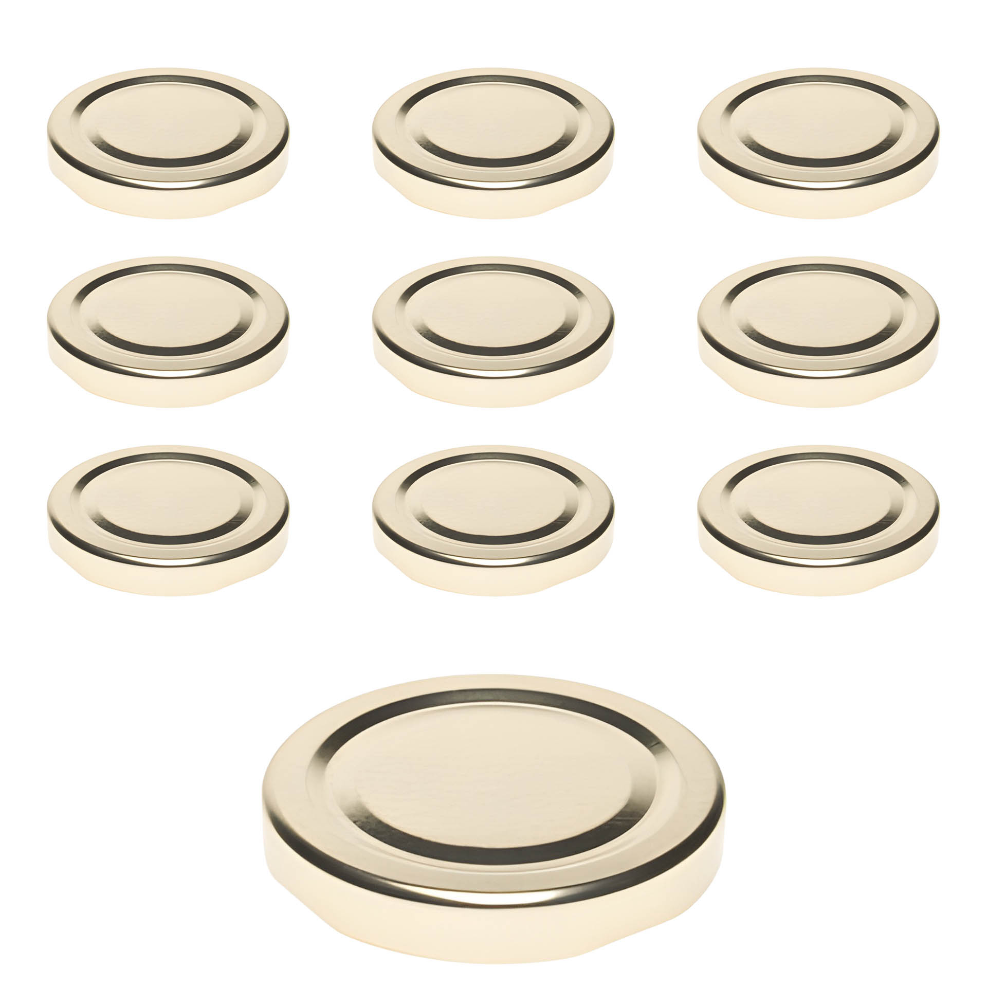 TO  58 gold past., 10 Stück