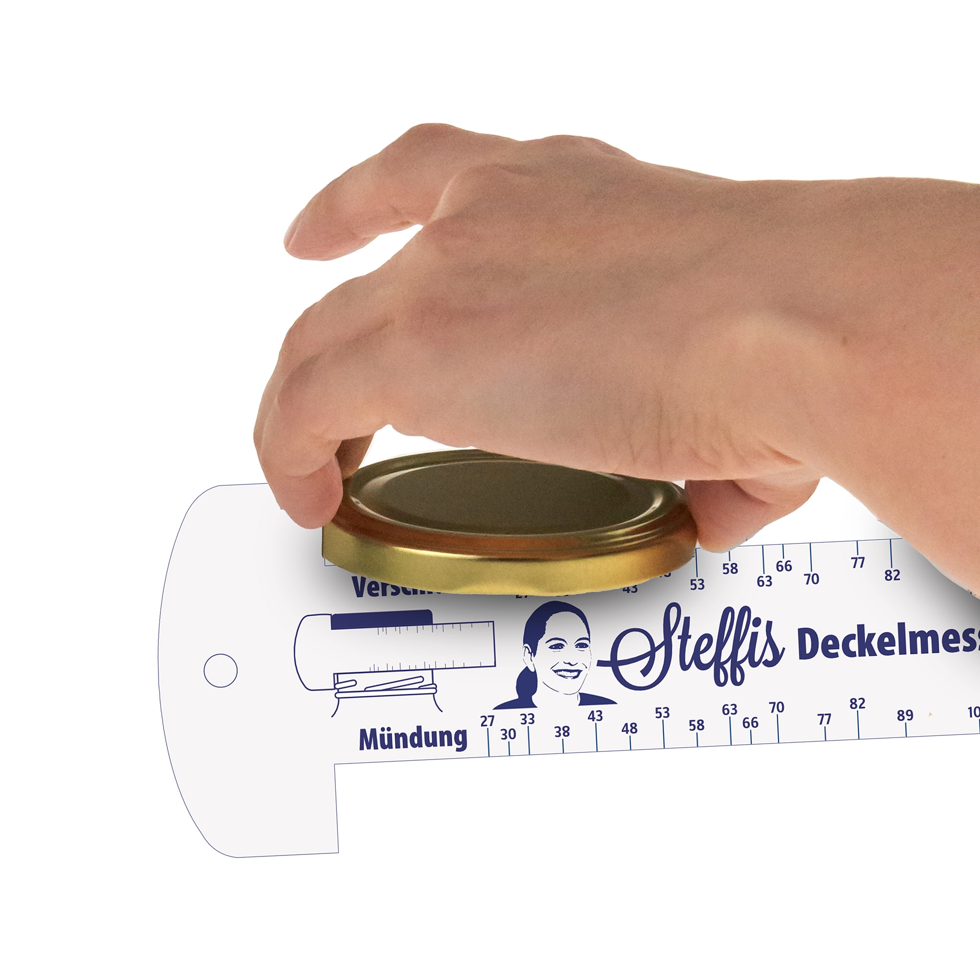 Steffis Deckelmesslineal, 5 Stück