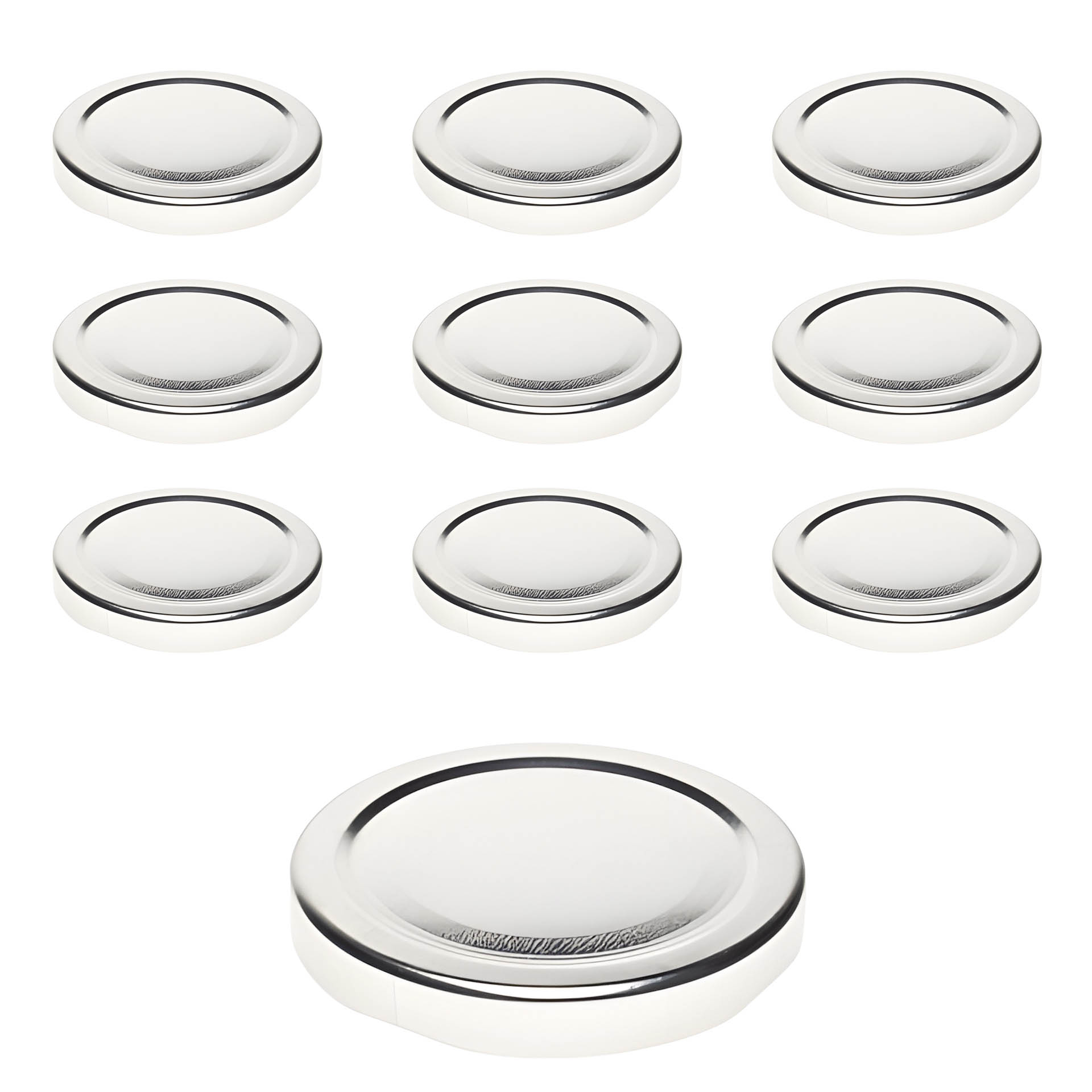 TO  63 silber ster., 10 Stück