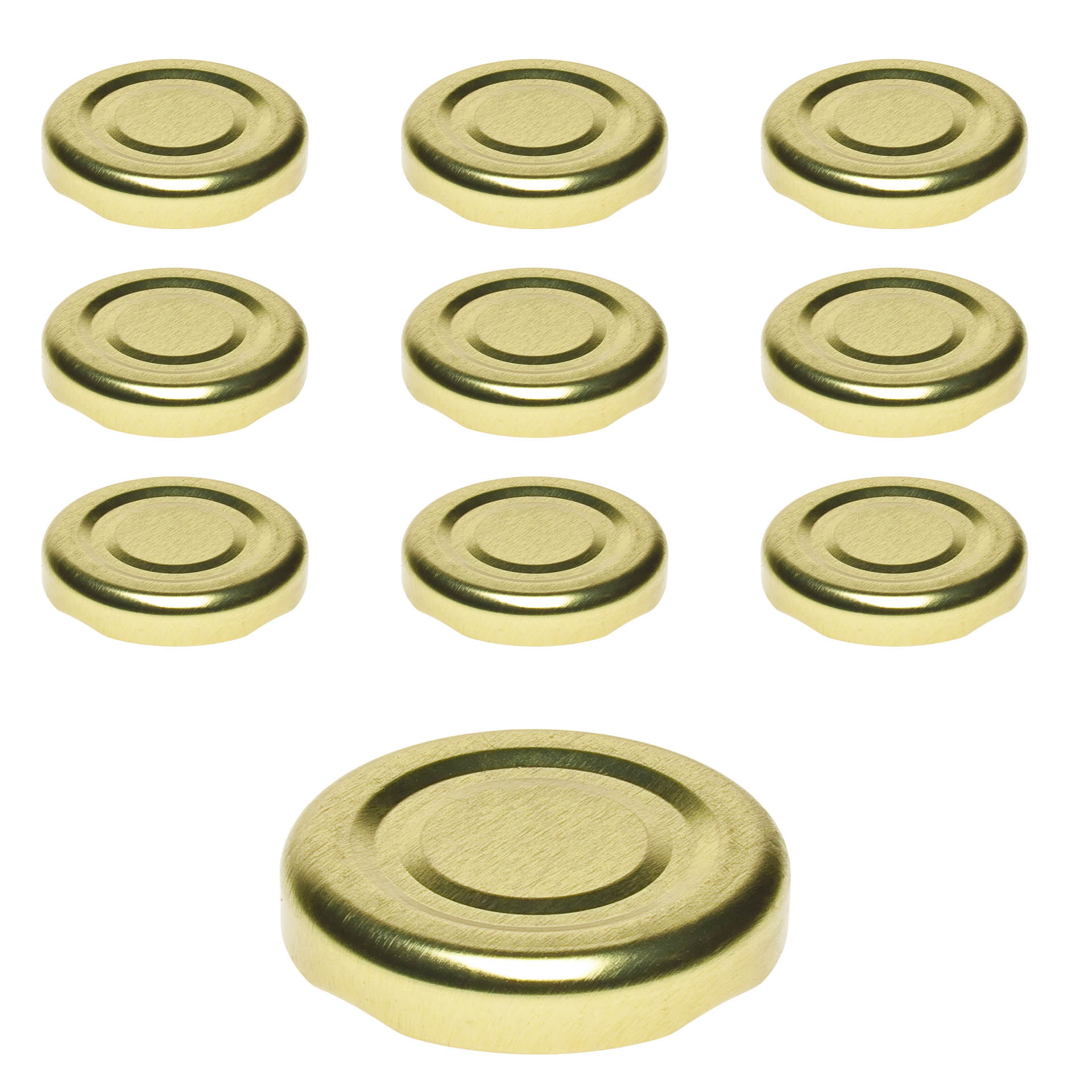 TO  38 gold past., 10 Stück