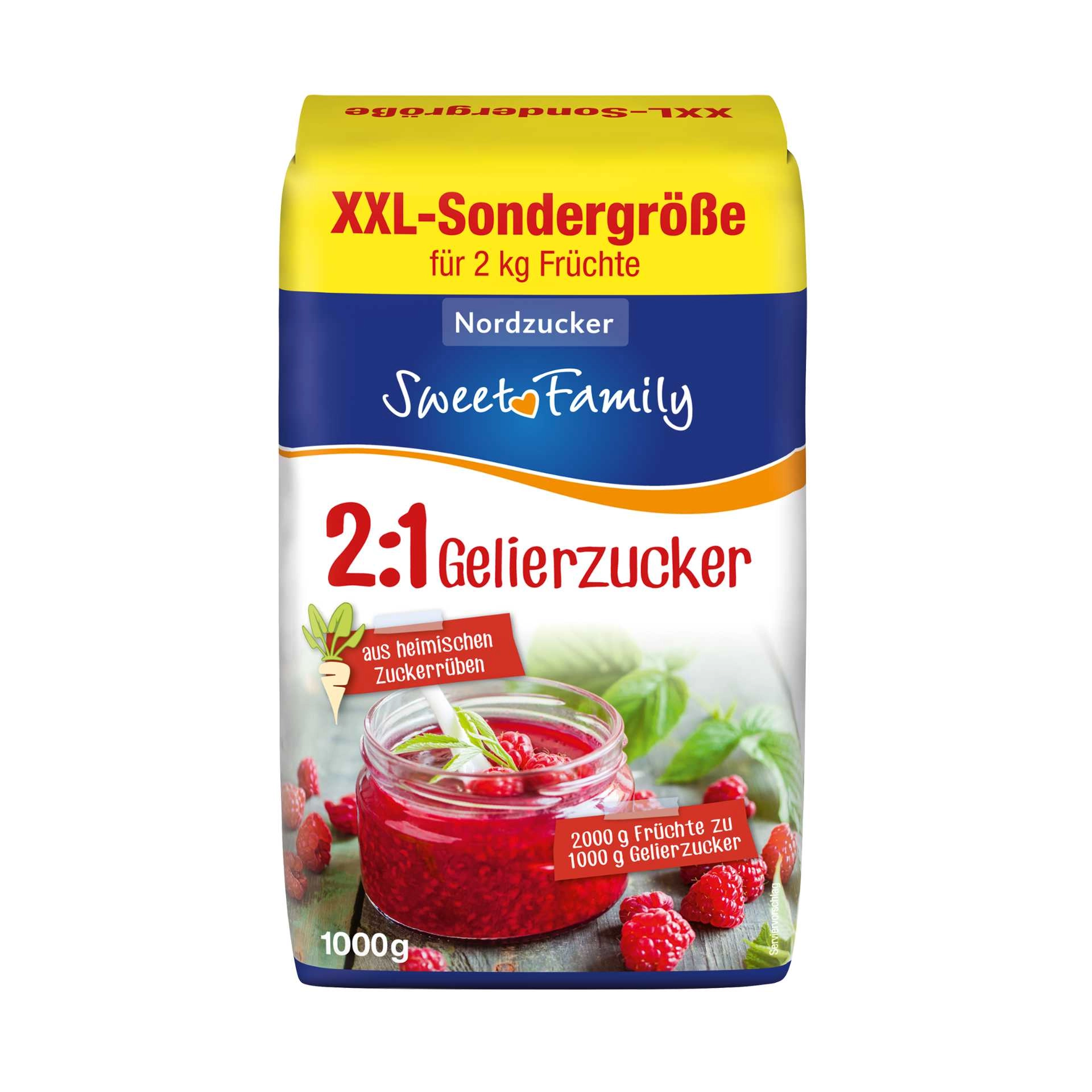 Gelierzucker 2:1 XXL, 1 kg