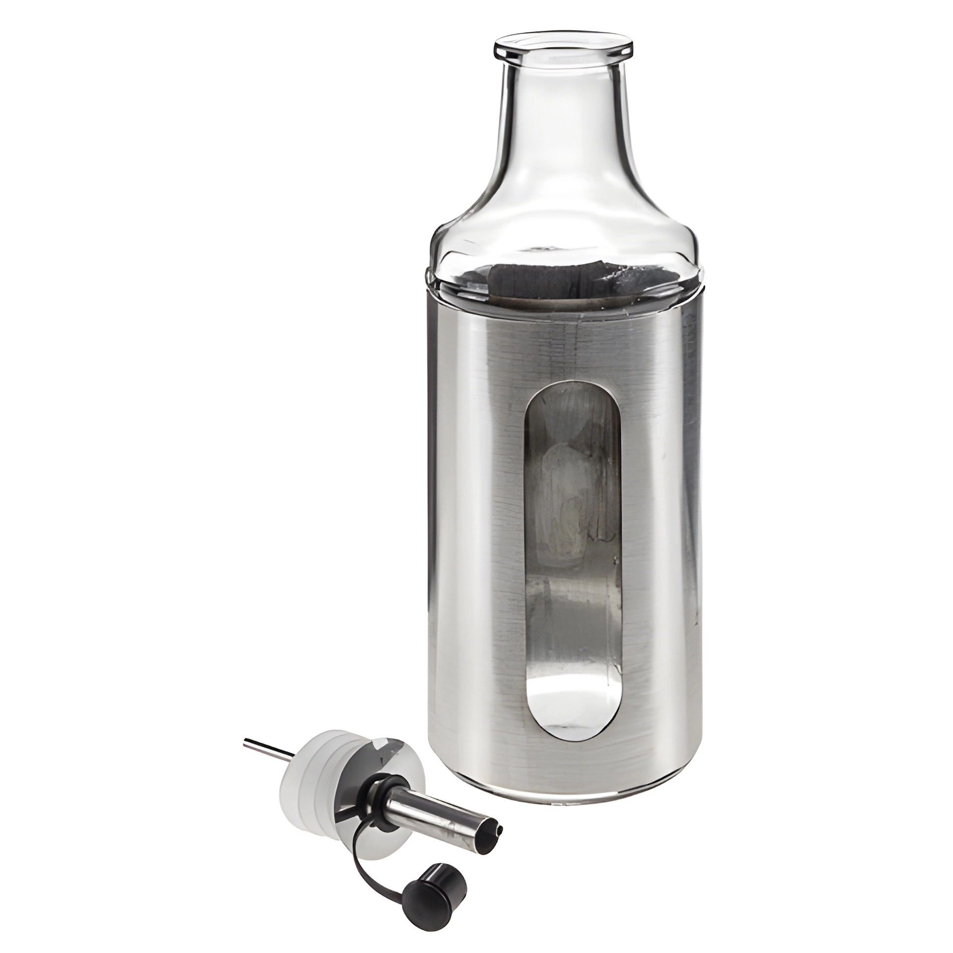 Ölspender 400 ml in Edelstahlhülle