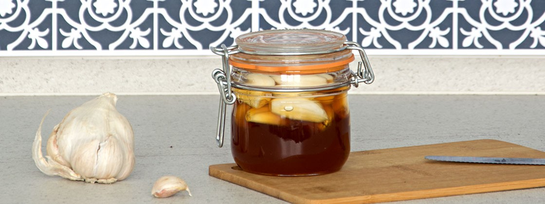 Fermentierter Knoblauch