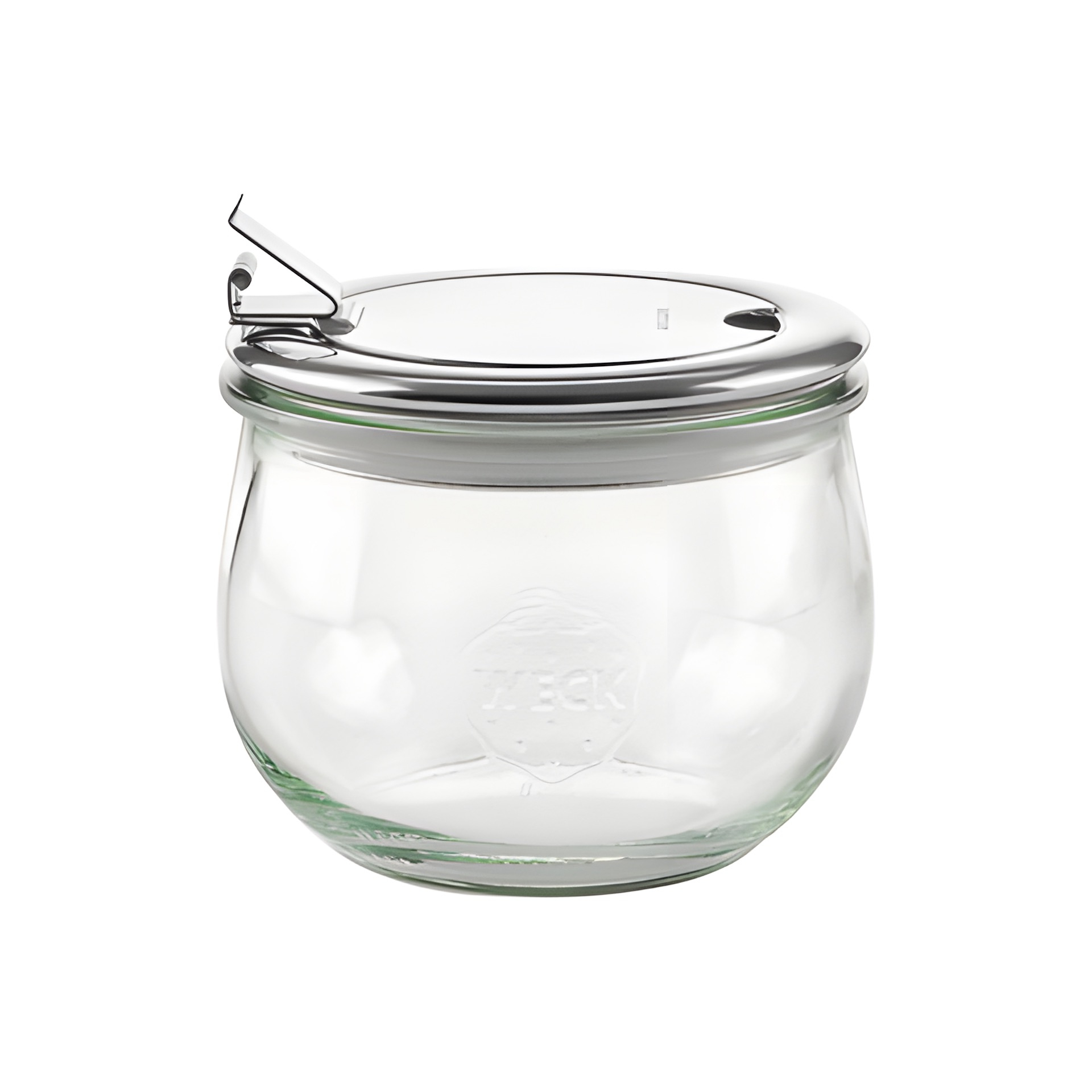 WECK-Glas 500 ml mit HappyTappi RR 100 Zuckerspenderdeckel