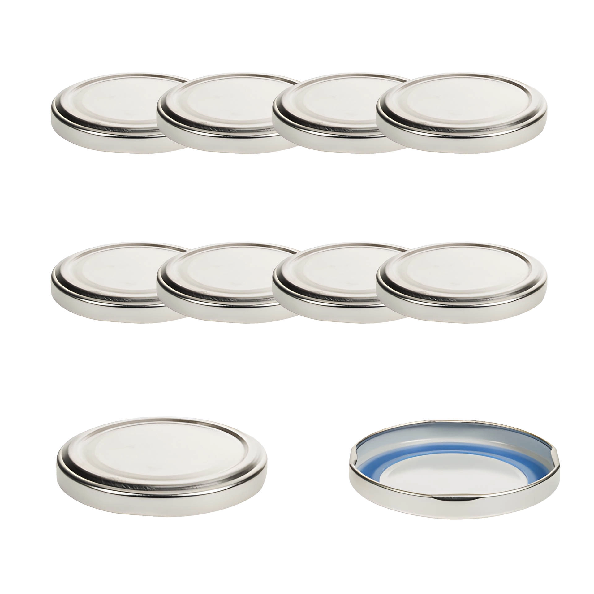 TO  66 silber past. BLUESEAL, 10 Stück
