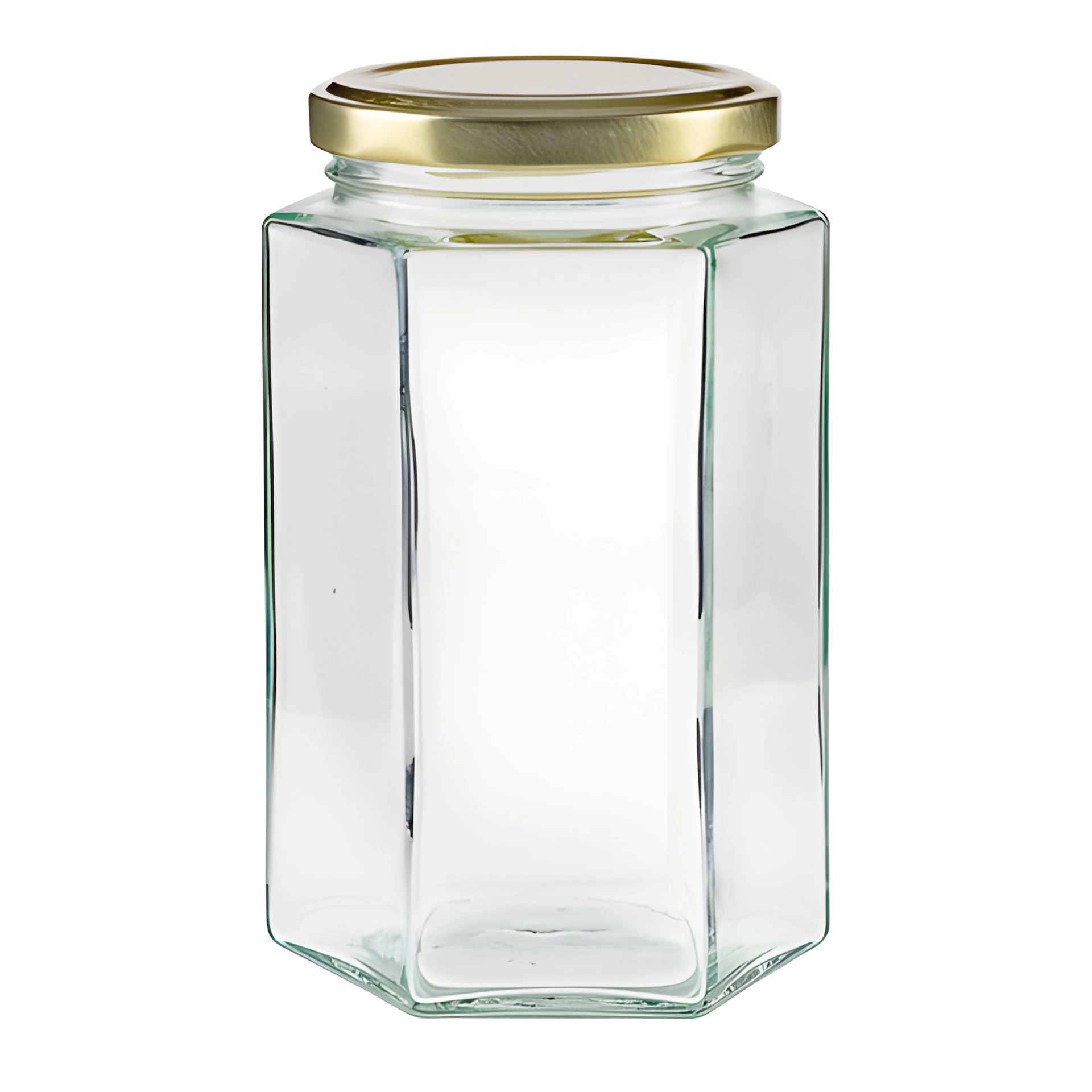 Sechskantglas 480 ml