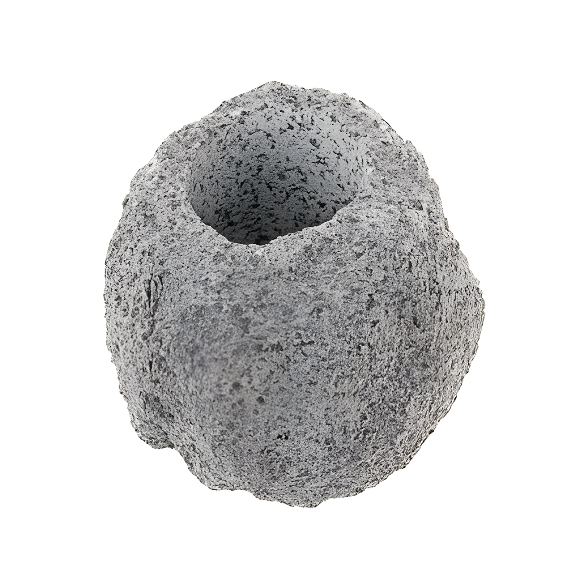 Flaschen- und Glashalter 'Granitstein' Bohrung Ø ca. 61 mm