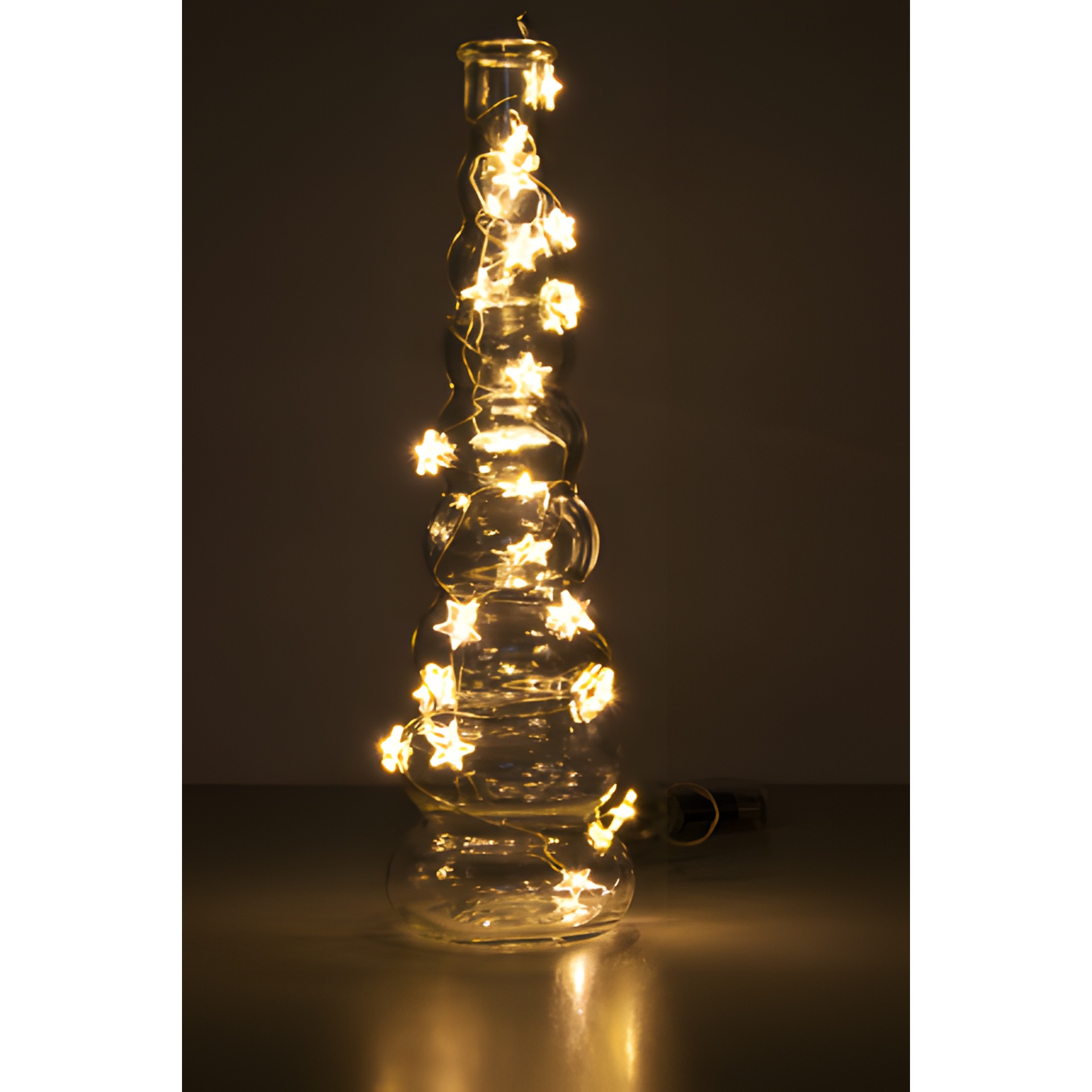 Lichterkette 'Sterne' mit 20 LEDs, weiß