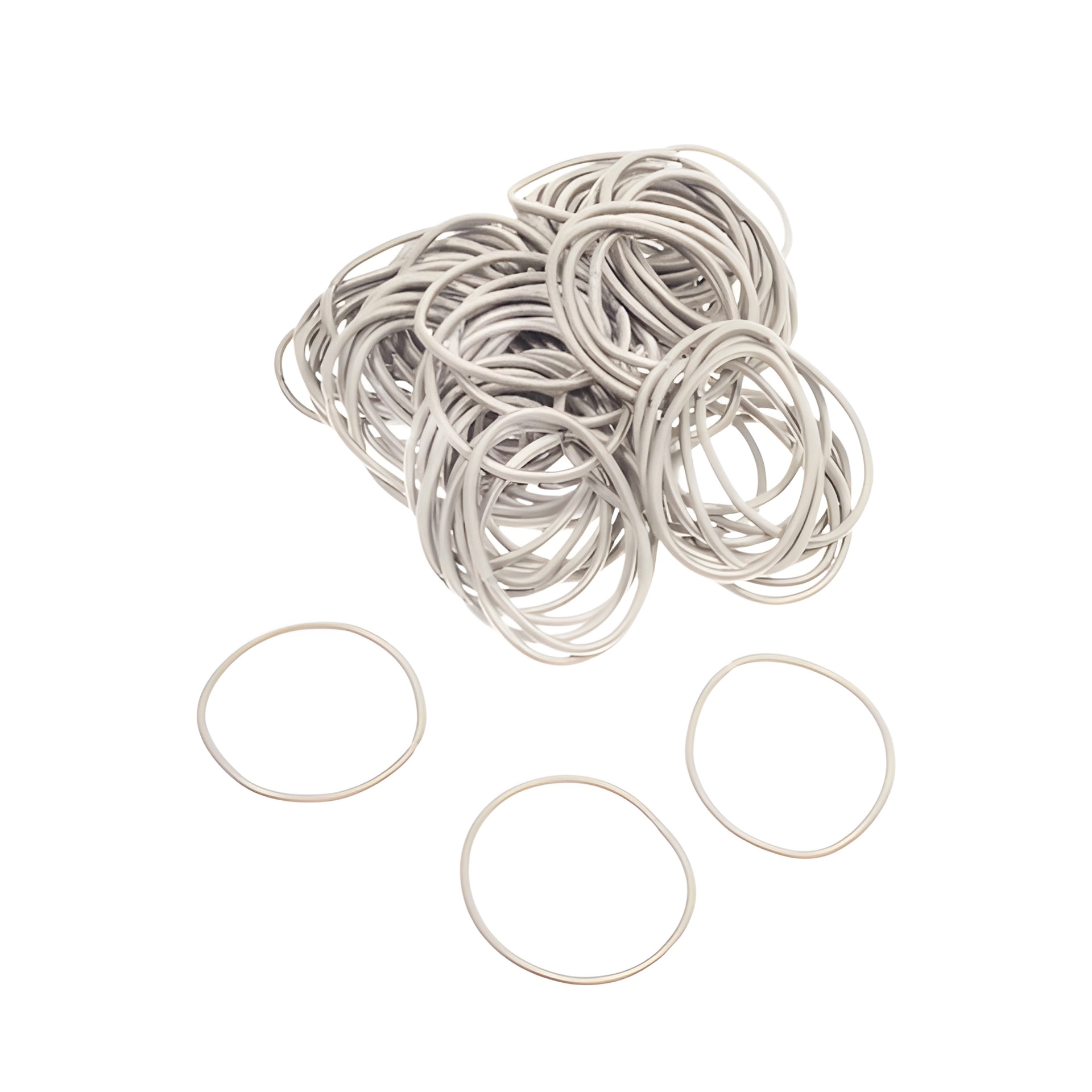 Elastische Schlaufen 40 mm, creme, 100 Stück