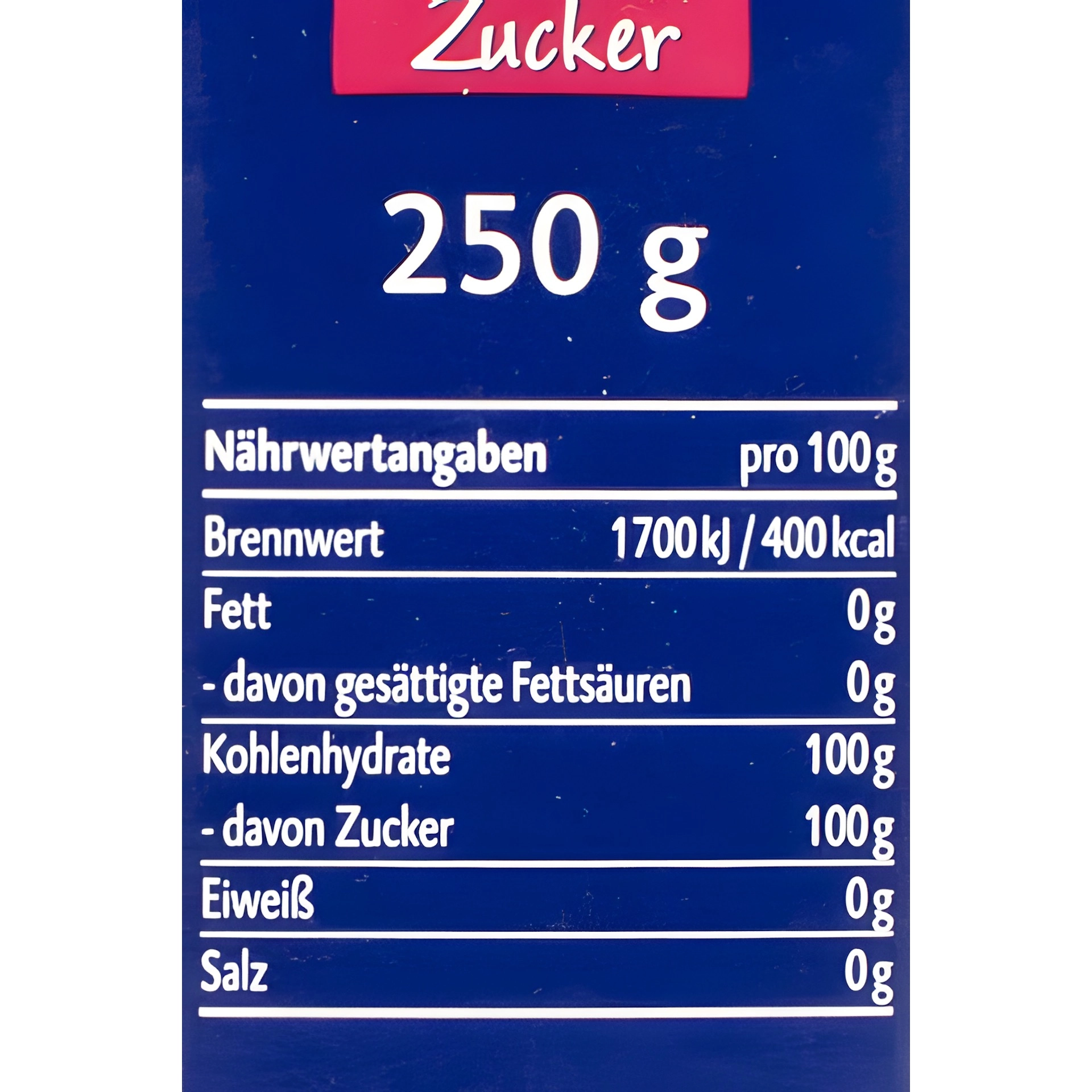 Hagelzucker, 250 g