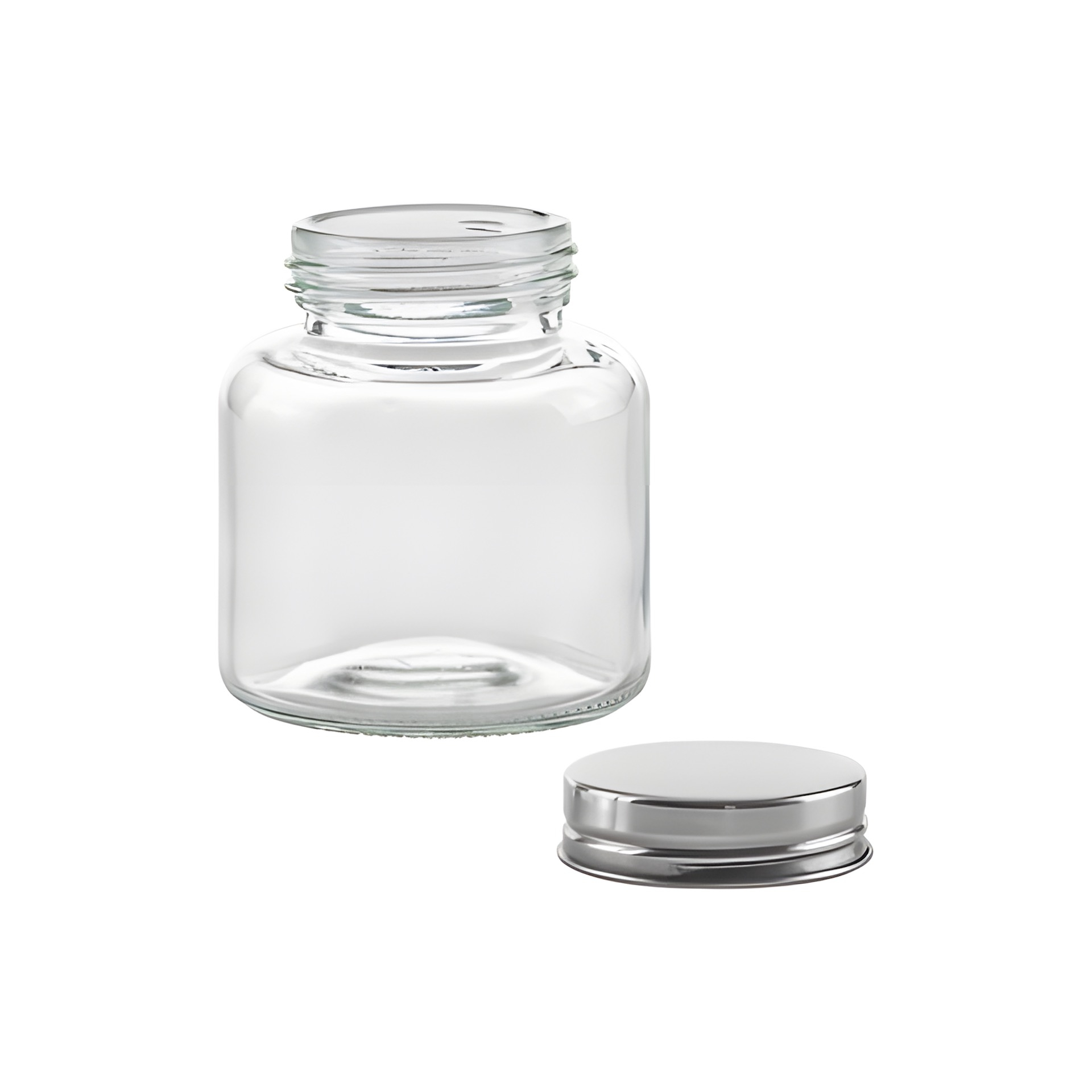 Vorratsglas  225 ml mit Metalldeckel
