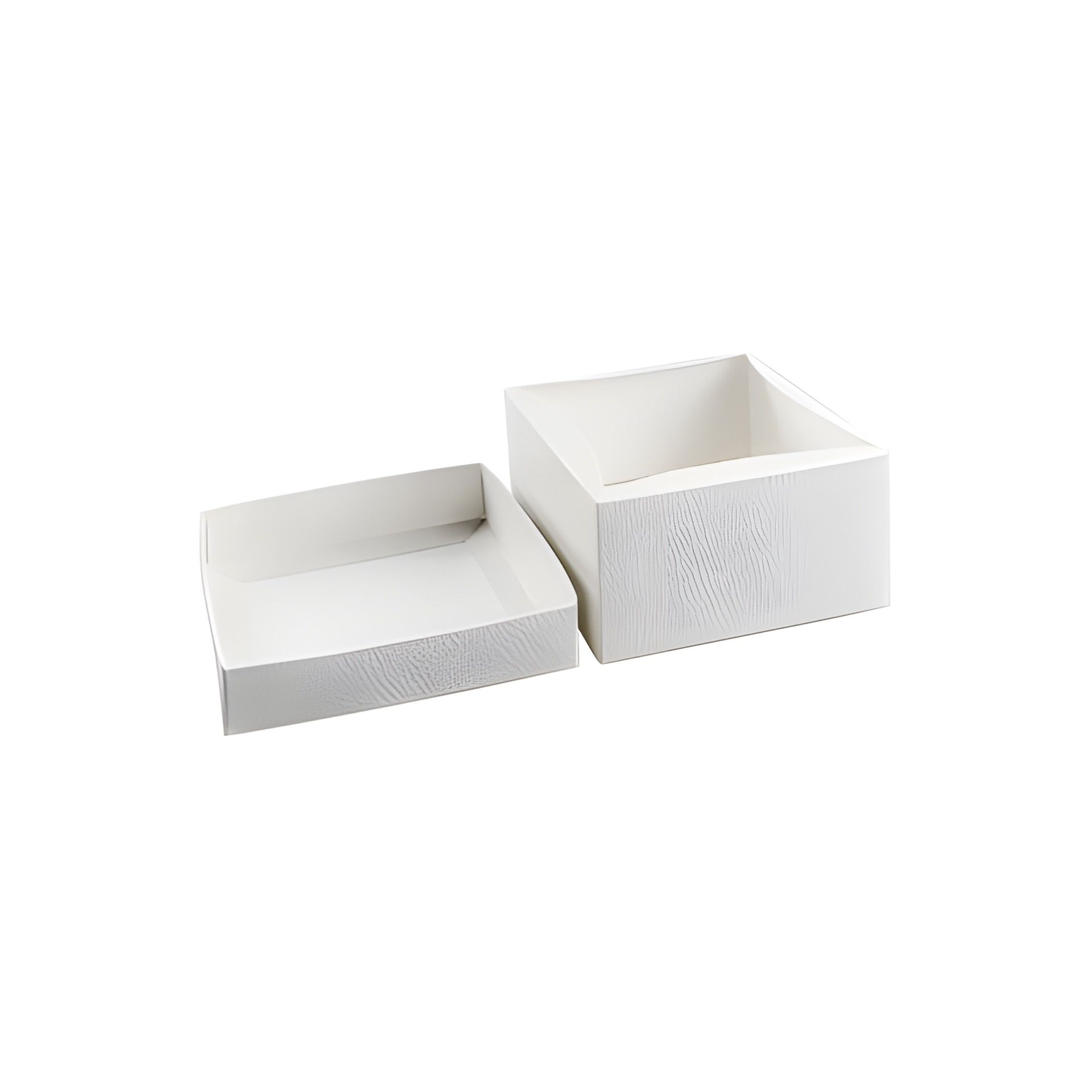 Geschenkbox 140 x 140 x 80 mm weiß