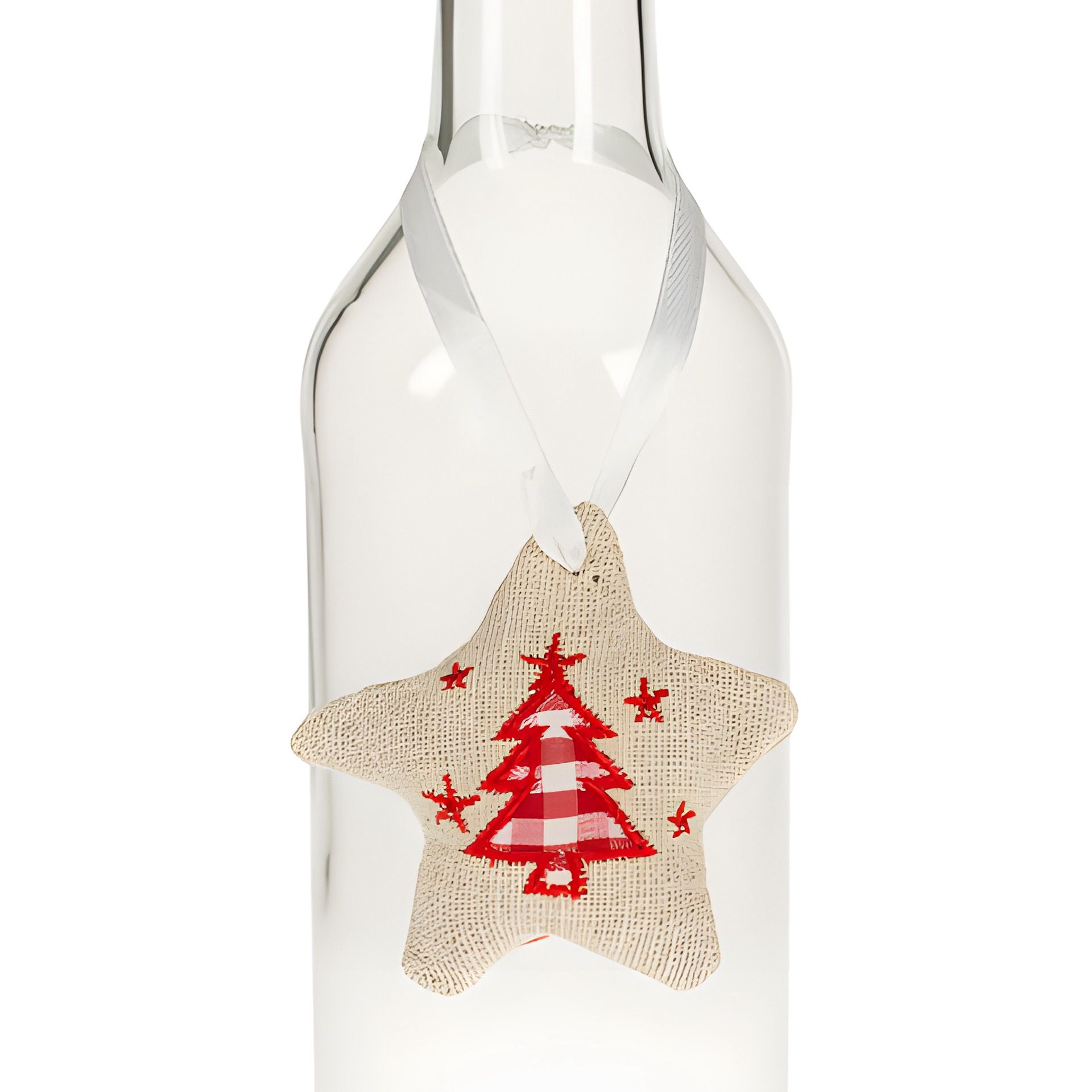 Weihnachtsanhänger 'Stern' aus Stoff