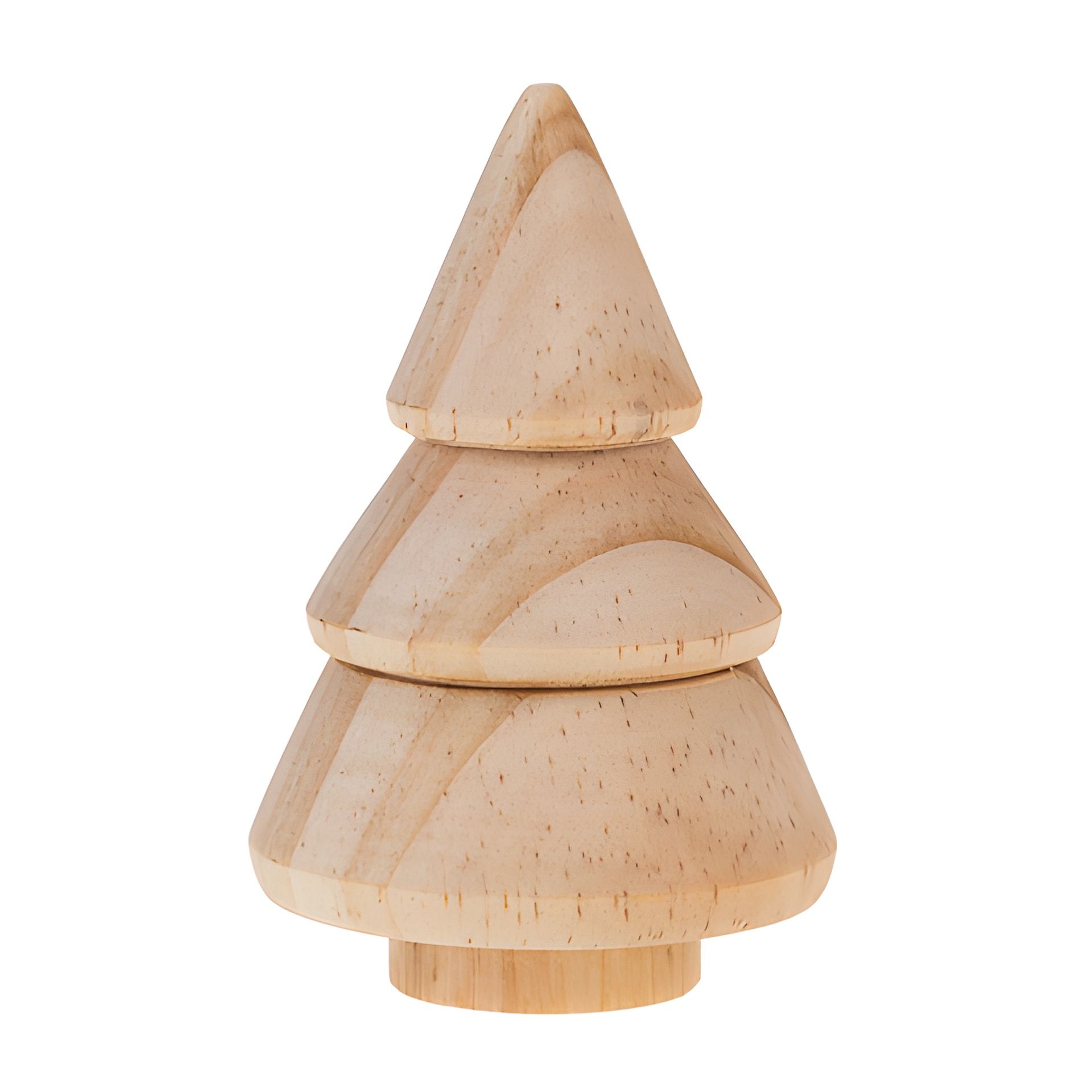 Deko-Tannenbaum aus Holz, 7,5 cm