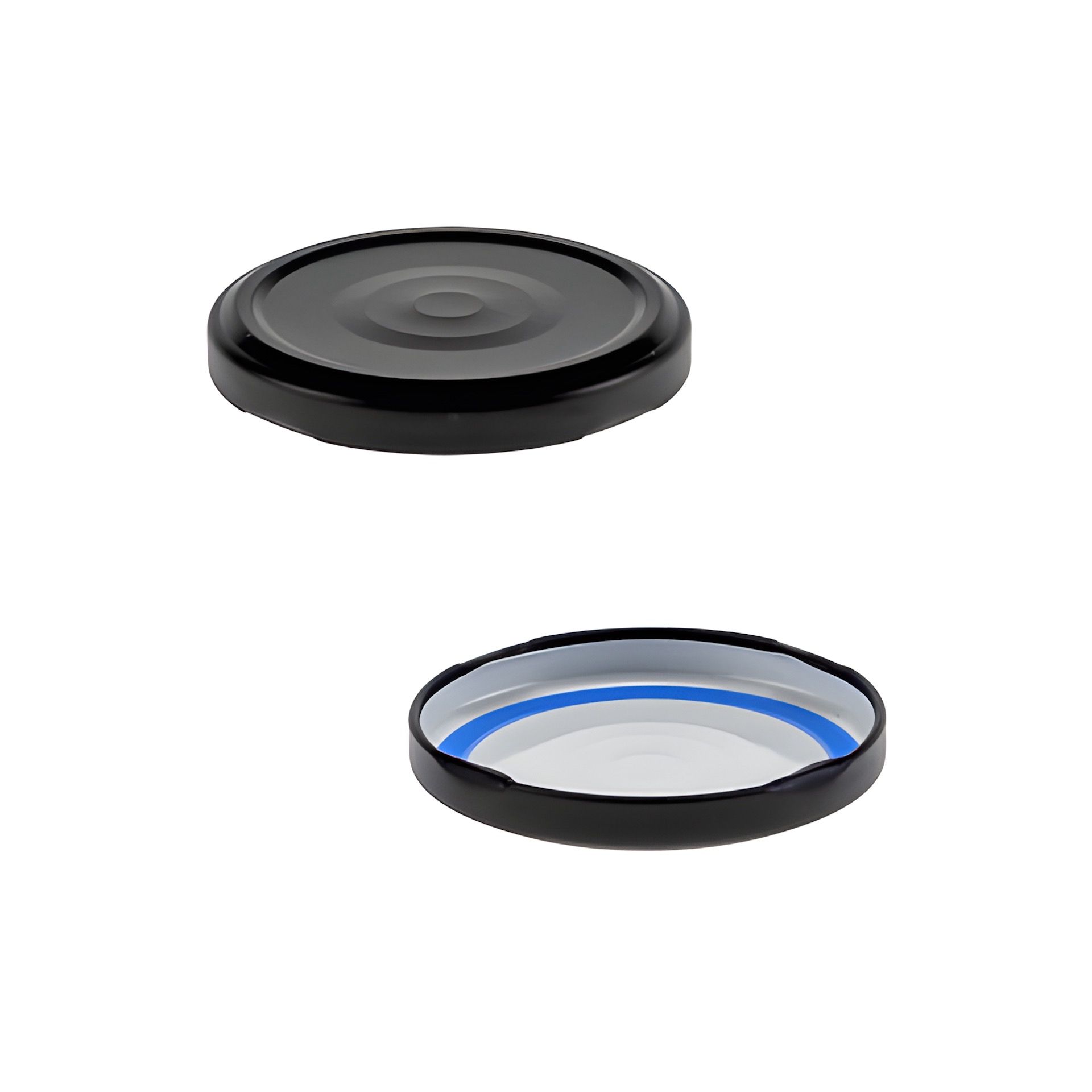 TO  66 schwarz matt für Kaltabfüllung mit Button BLUESEAL