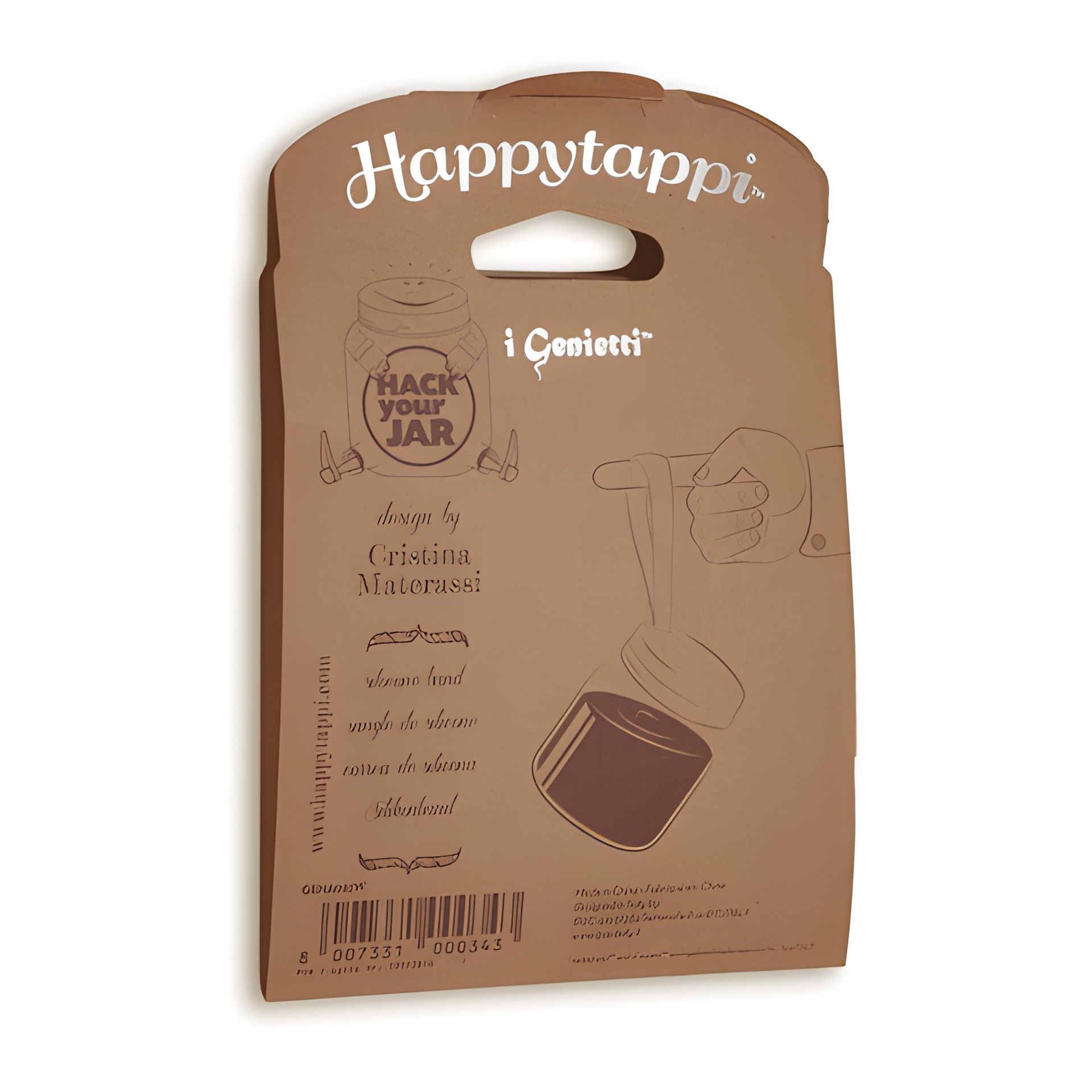HappyTappi CT 70 mit Silikonband (Karton, 6 Stück)