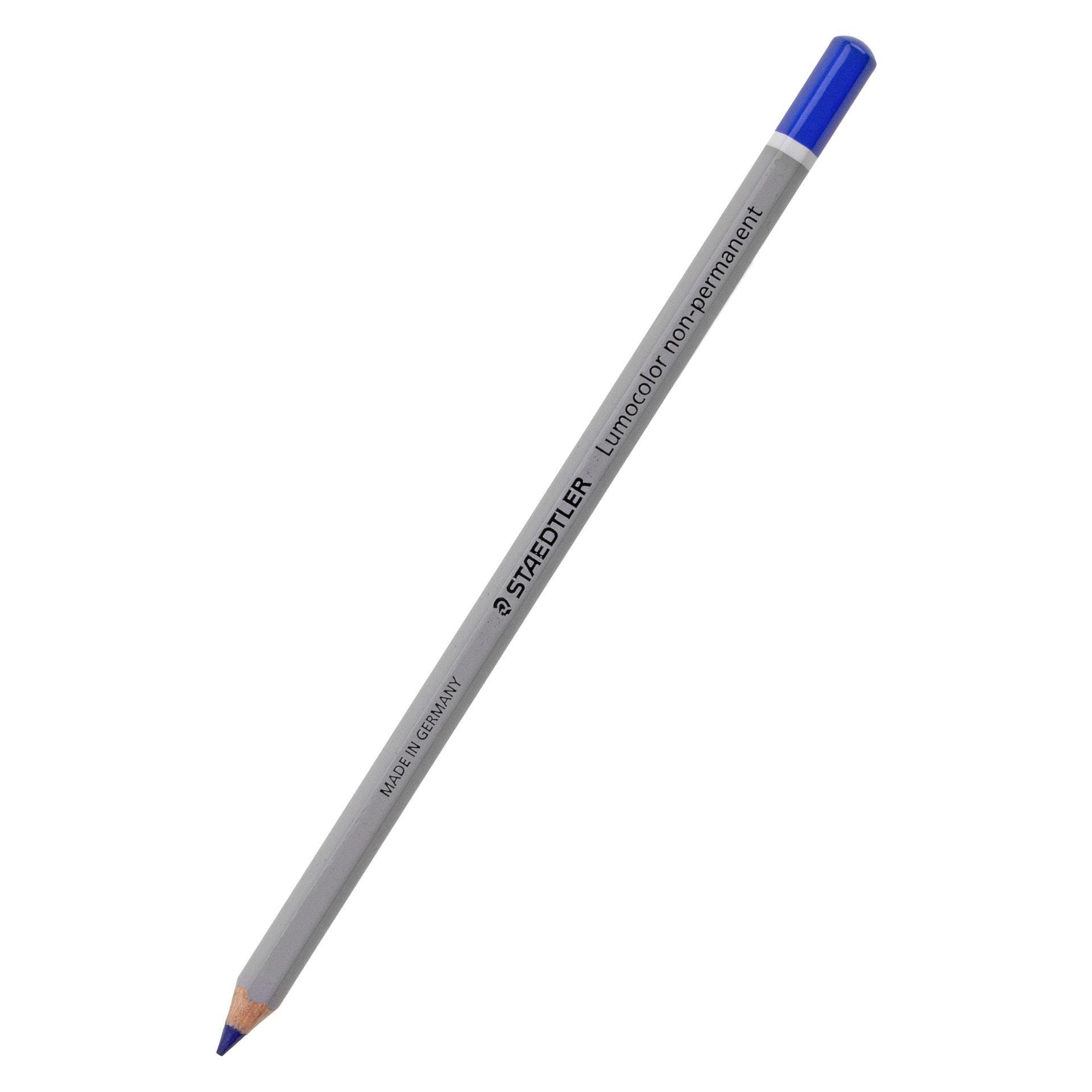 Trockenmarker Lumocolor non-permanent blau