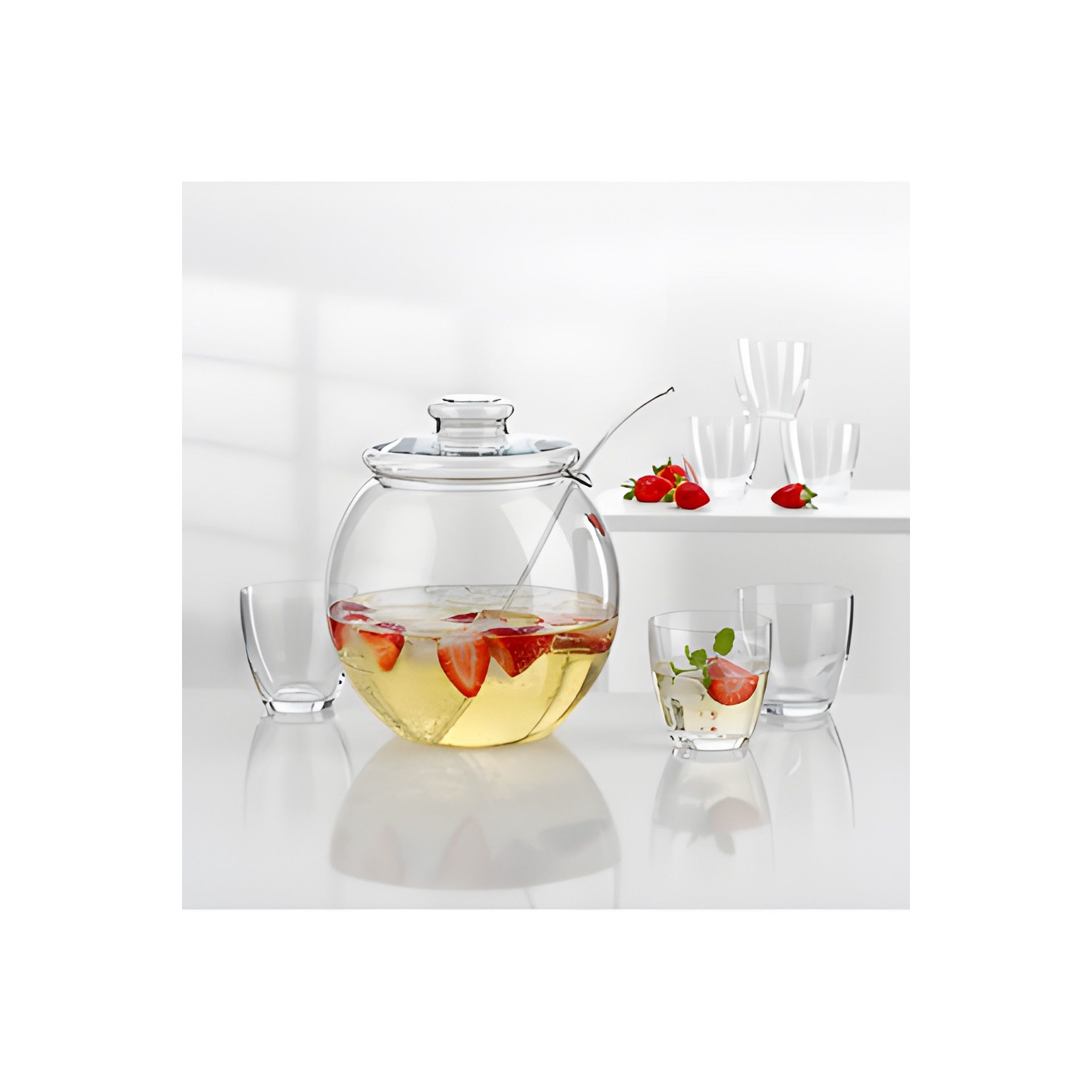 Bowle-Set 'Libera' Bohemia Selection, 9-teilig