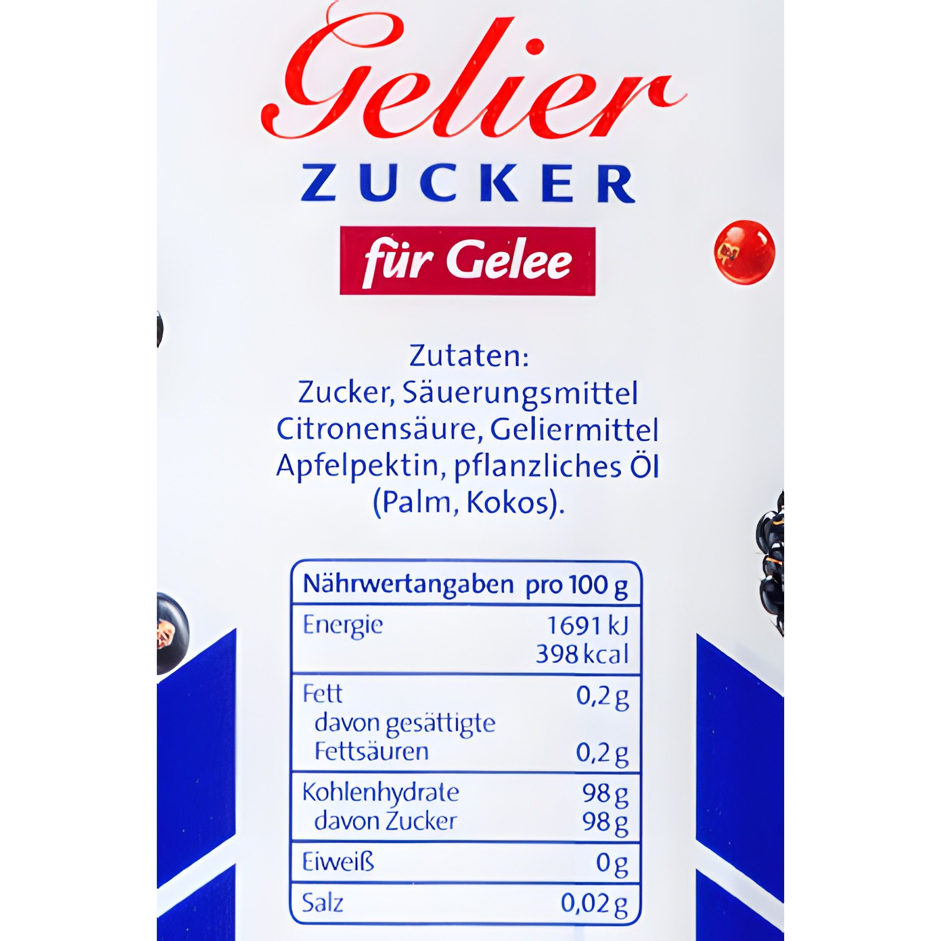 Gelierzucker für Gelee, 1 kg