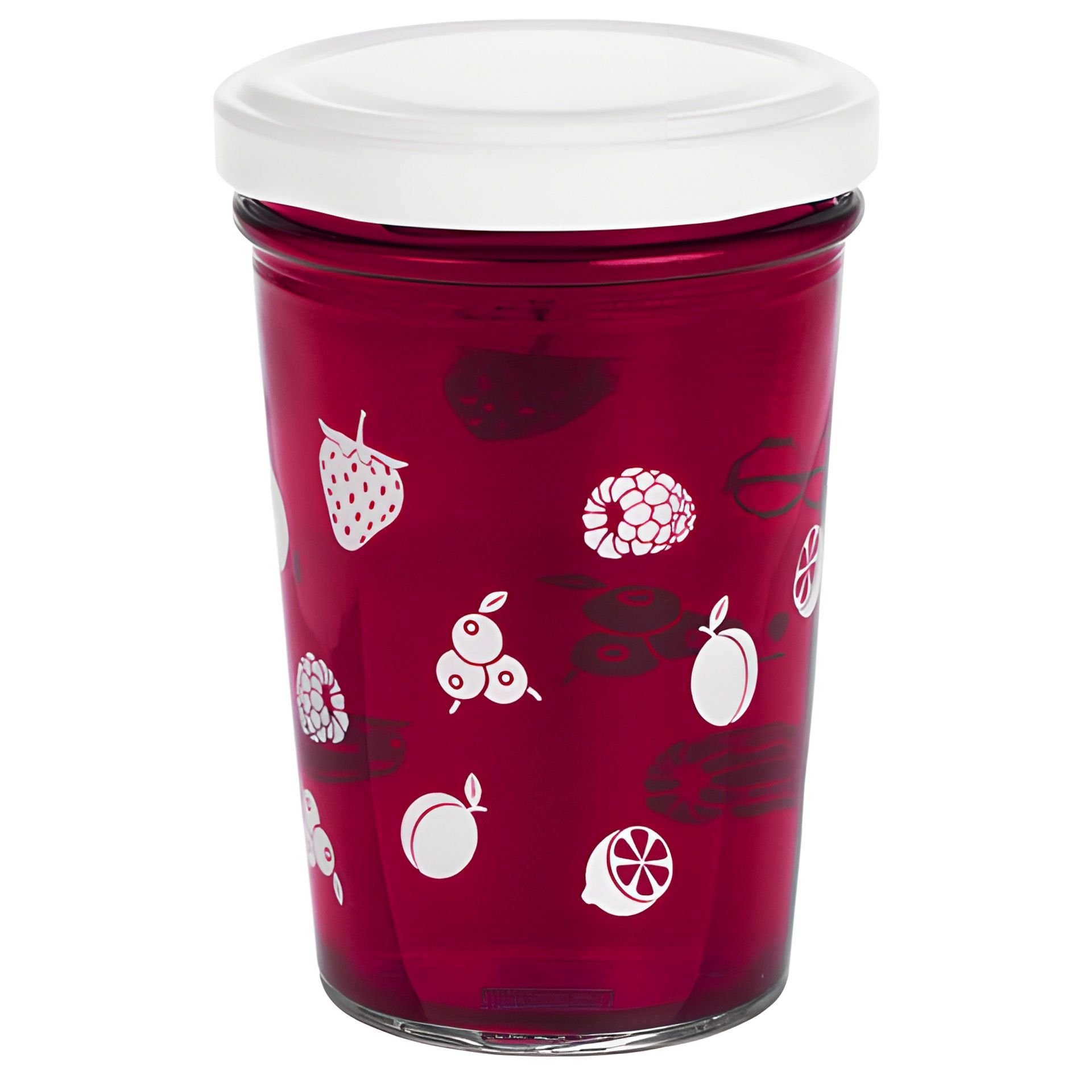Becherglas 150 ml TO 66 'Obst weiß'