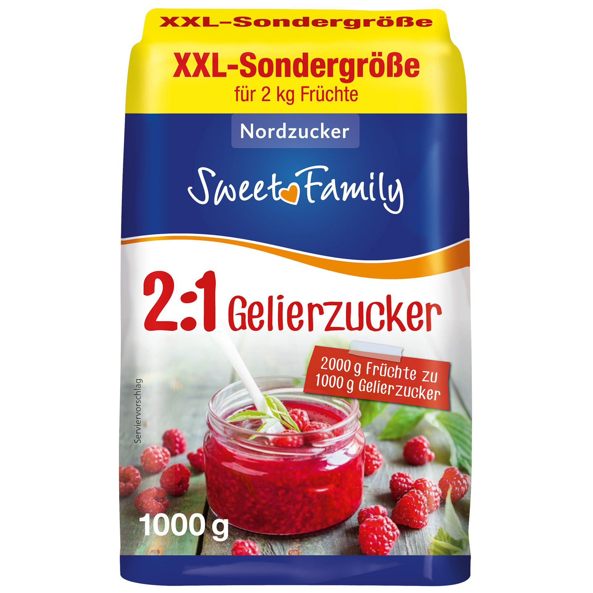 Gelierzucker 2:1 XXL, 1 kg