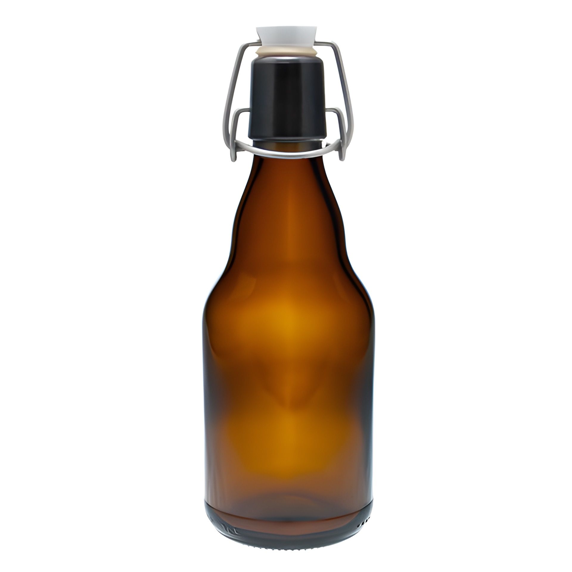 Bügelflasche  330 ml braun