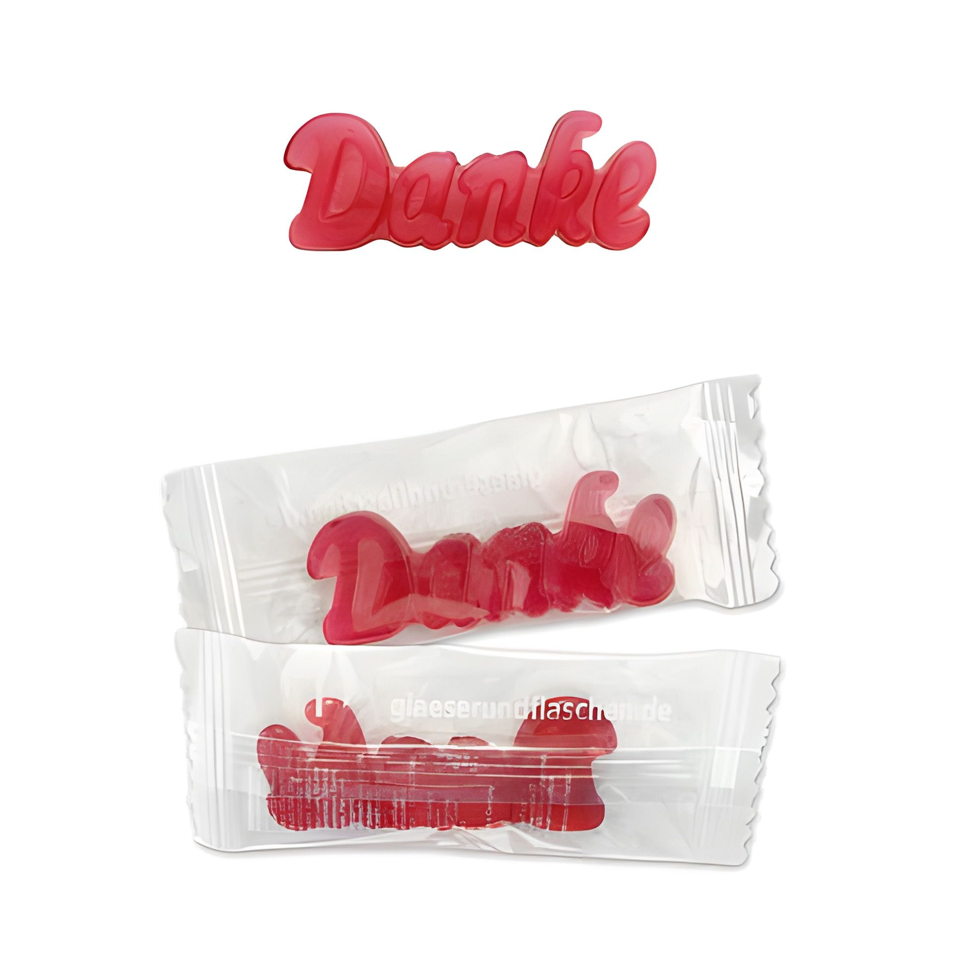 Fruchtgummi 'Danke', 12 g