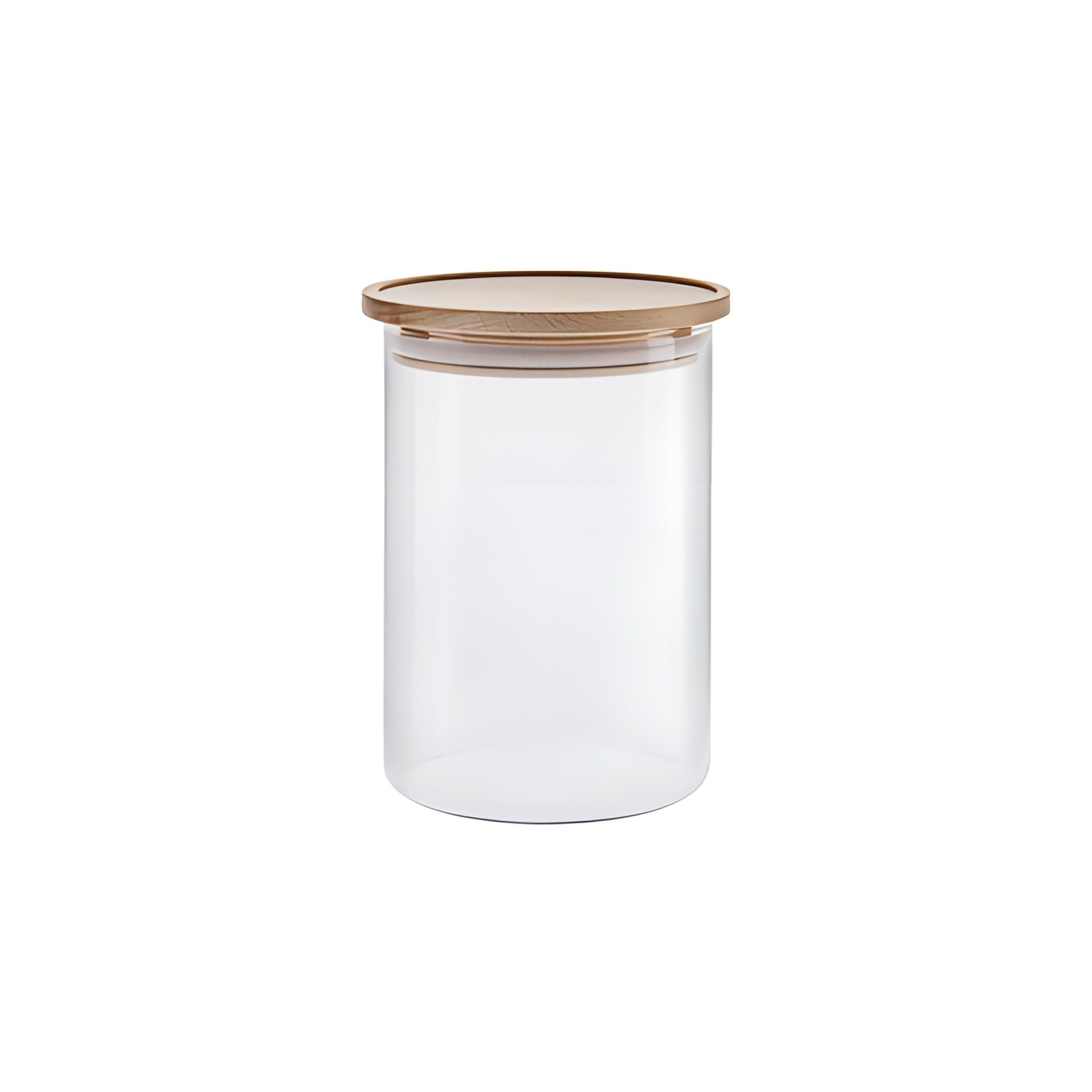 Vorratsglas Simax  0,9 Liter mit Holzdeckel