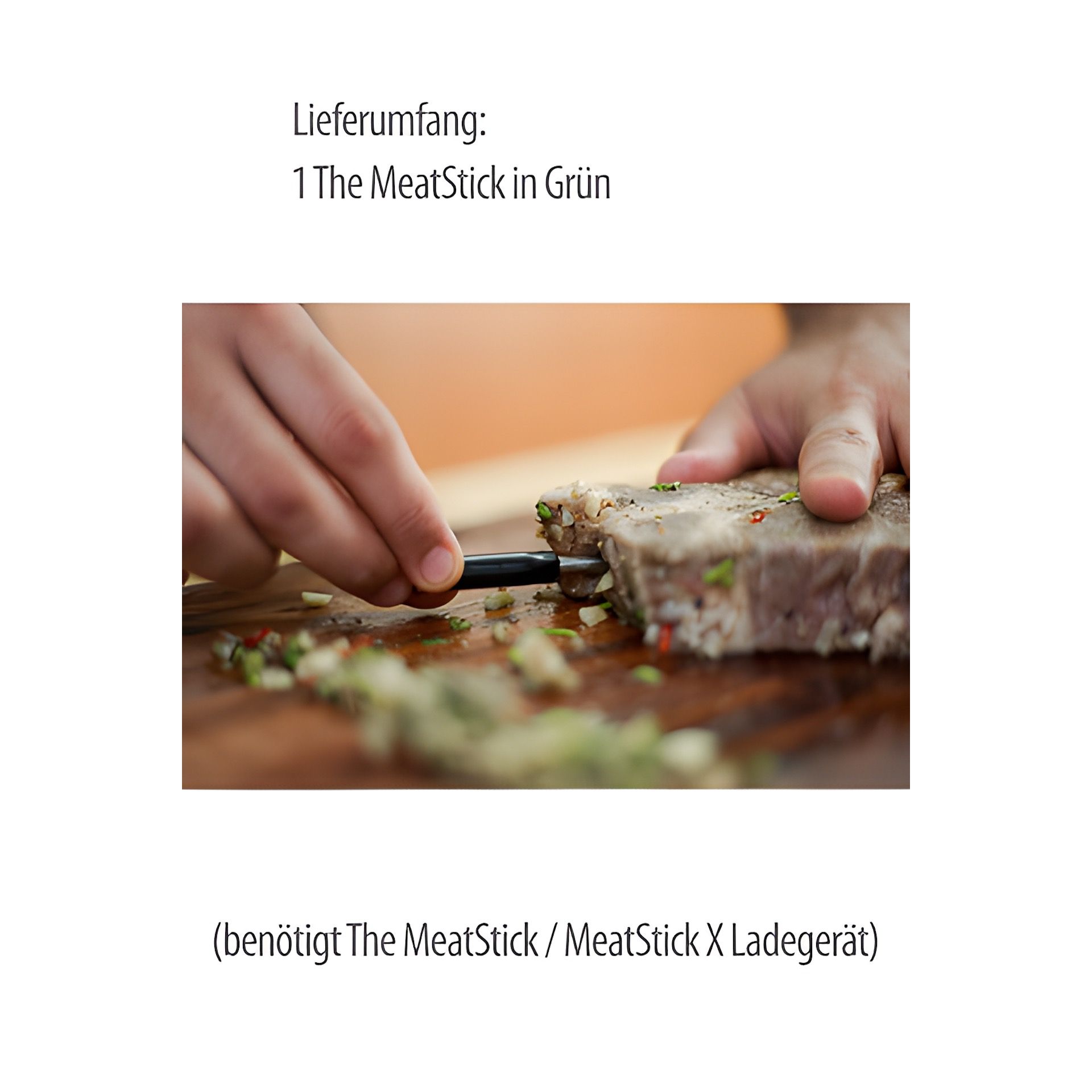 The MeatStick grün