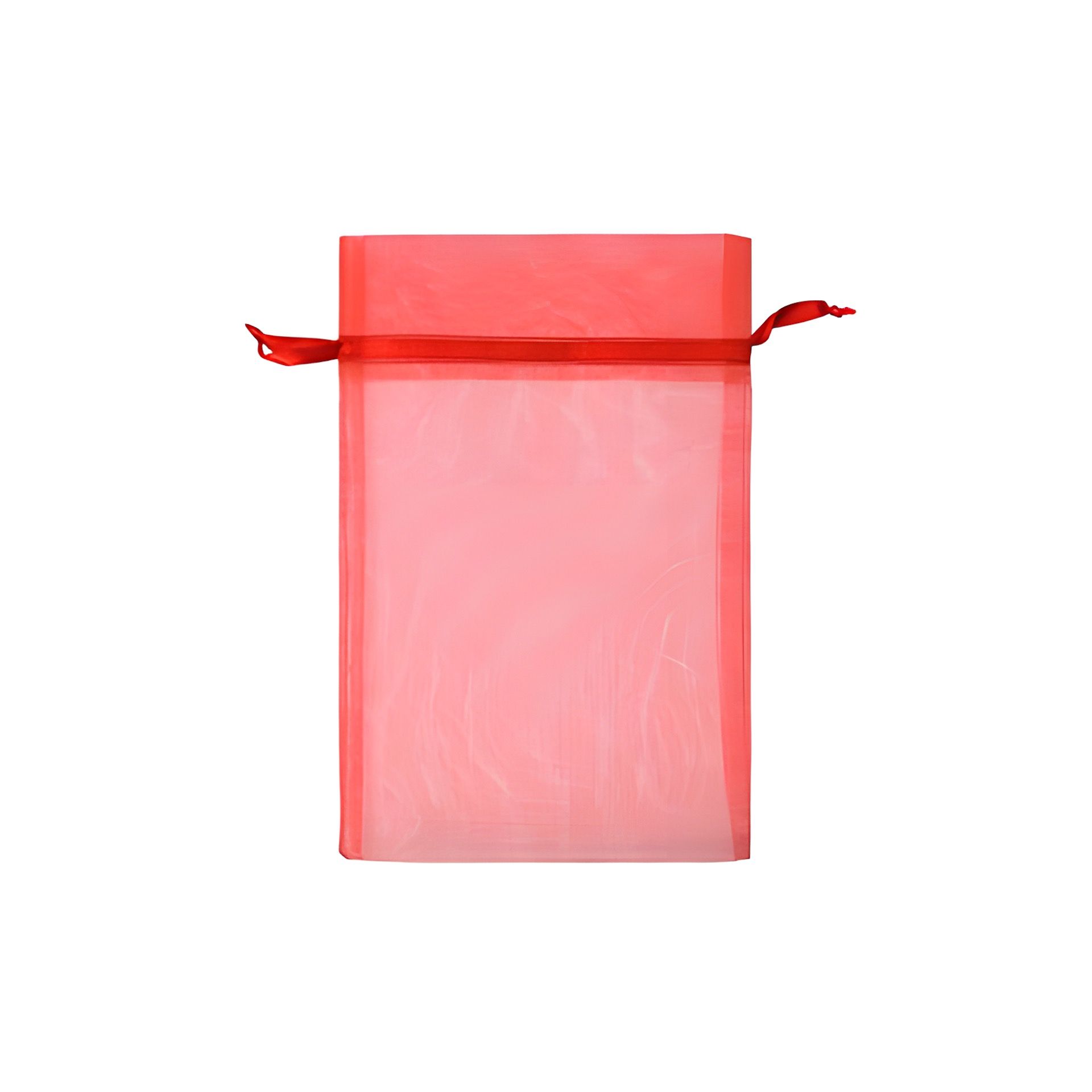 Chiffonbeutel 15 x 24 cm, rot, 3 Stück