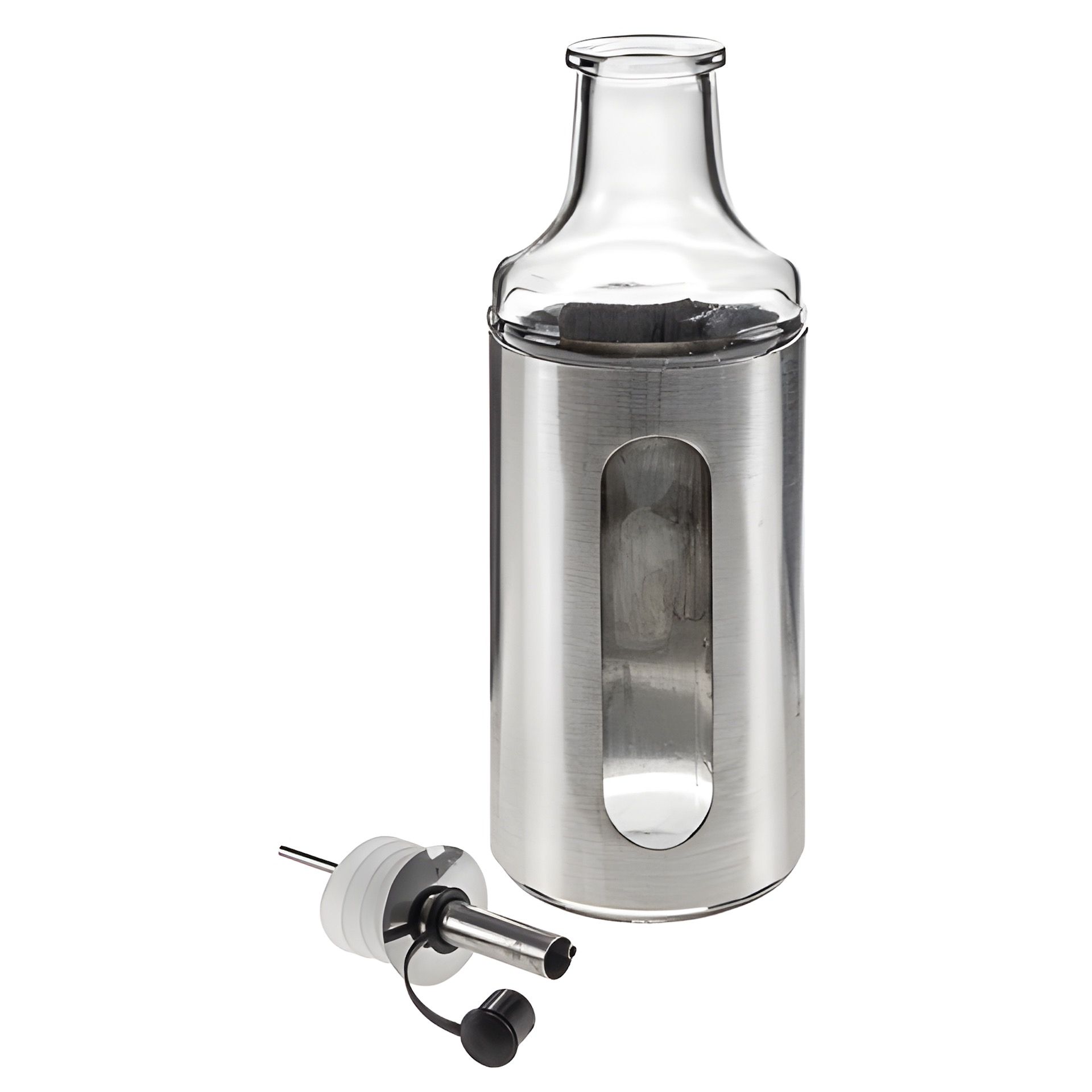 Ölspender 400 ml in Edelstahlhülle