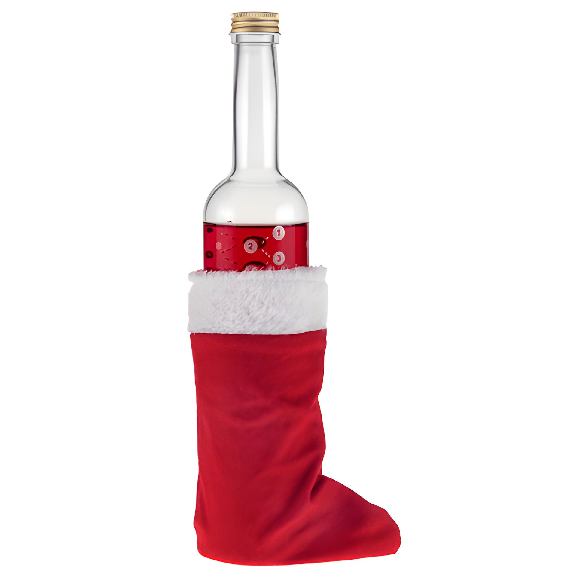 Weihnachtssocke, 11 x 21 cm, 2 Stück