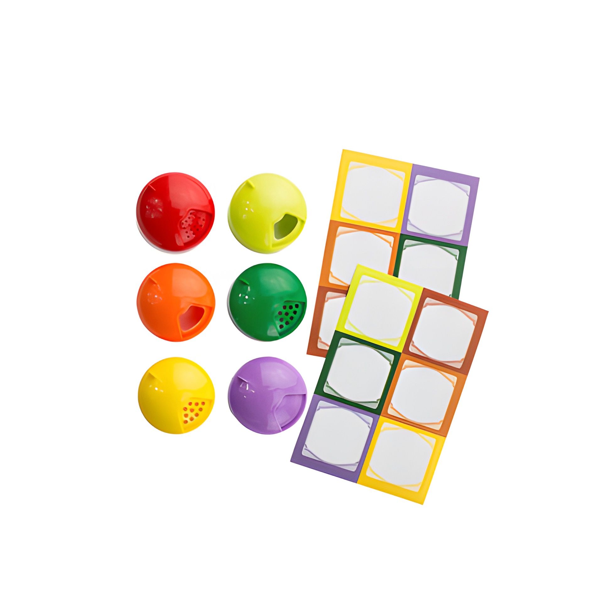 TO 38 Multikappe 6er plus 12 Etiketten, 6 Farben