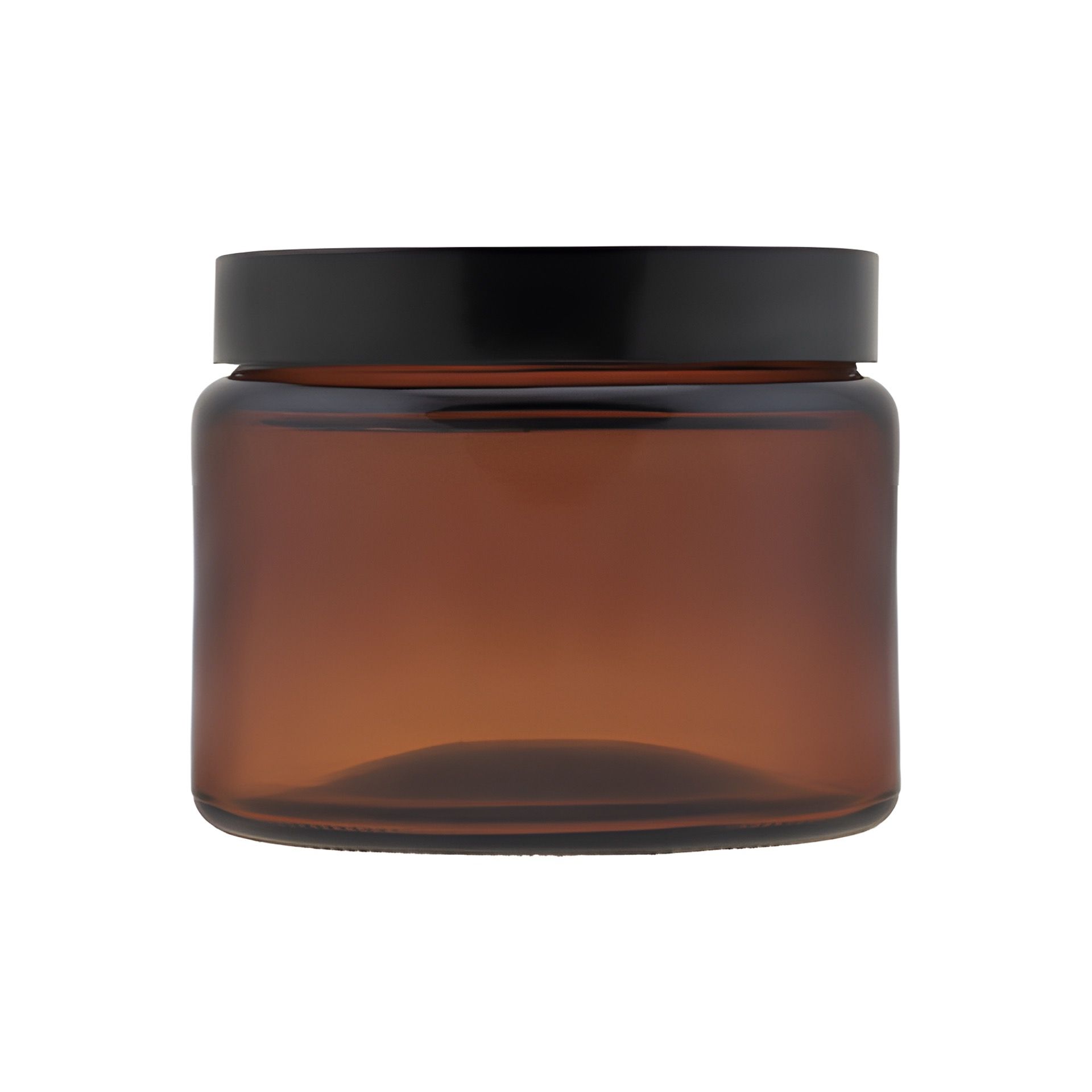 Tiegel 500 ml braun