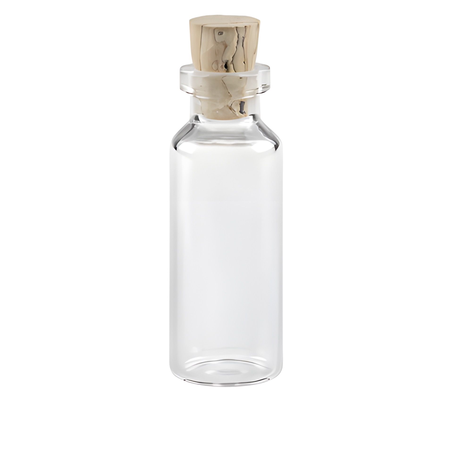 Minikorkenglas 5 ml weiß