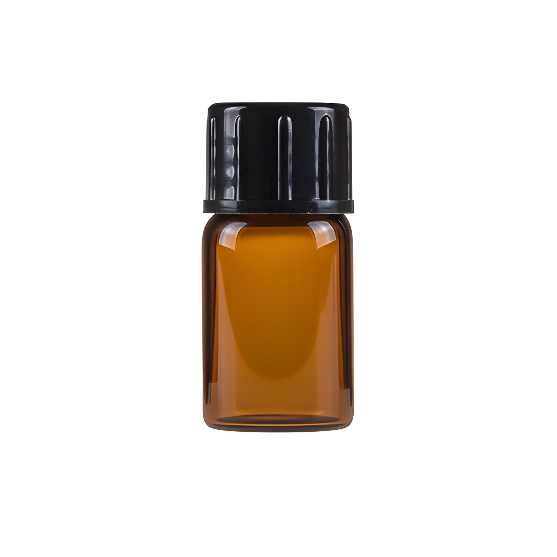 Glasflasche 3 ml braun