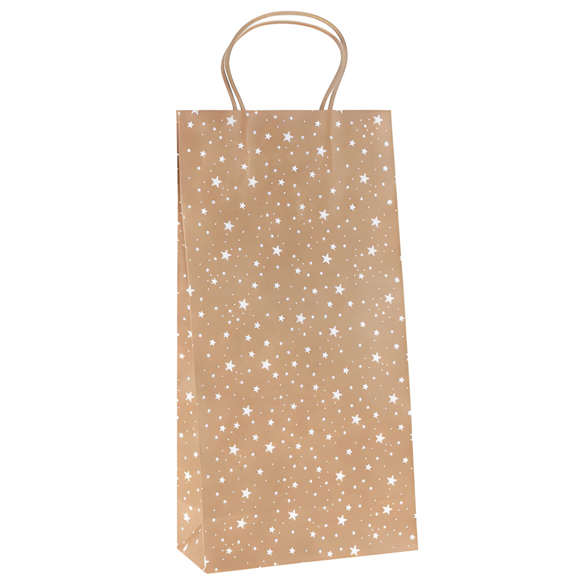 Geschenktüte 'Sterne', XXL (Karton, 100 Stück)