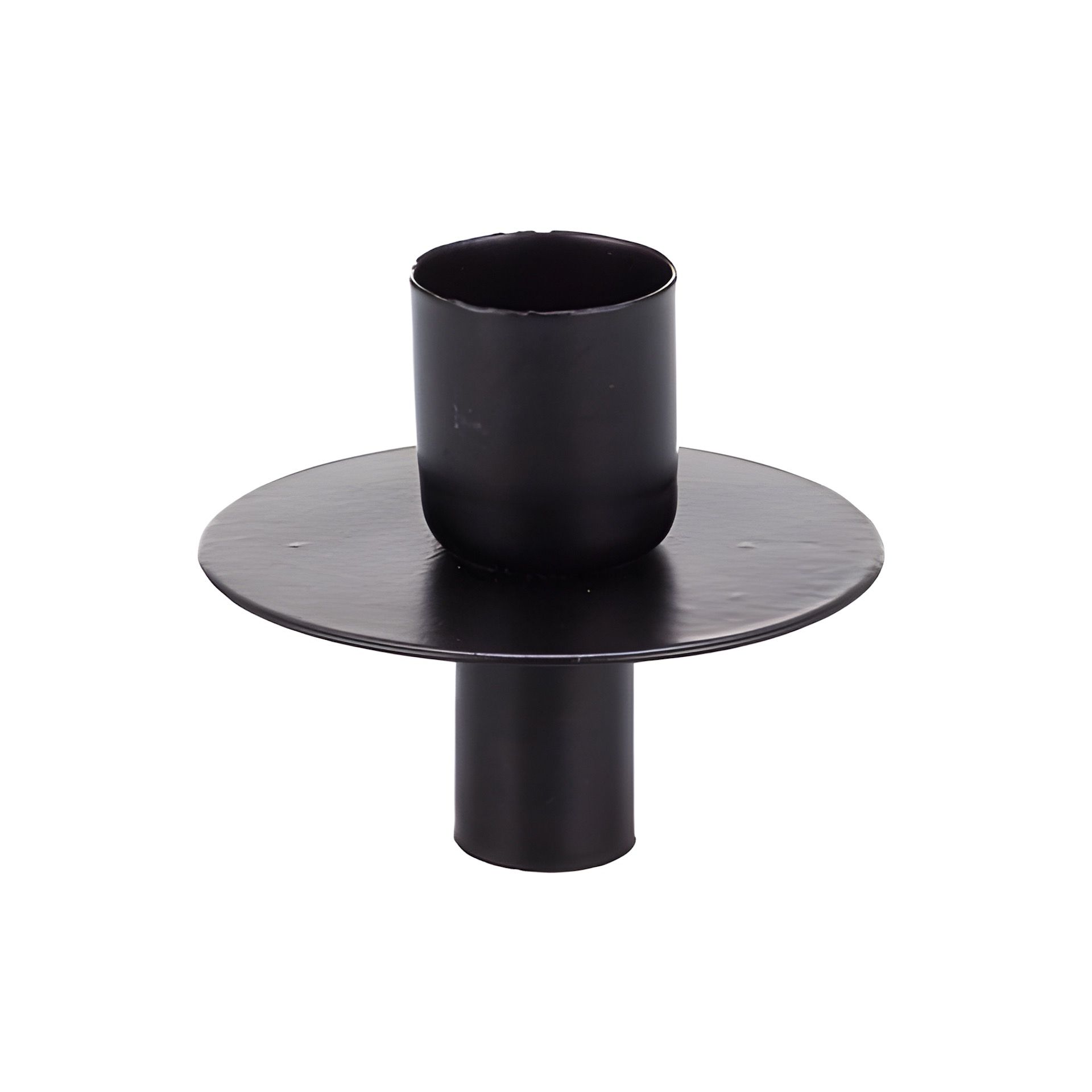 Kerzenhalter für Flaschen, schwarz