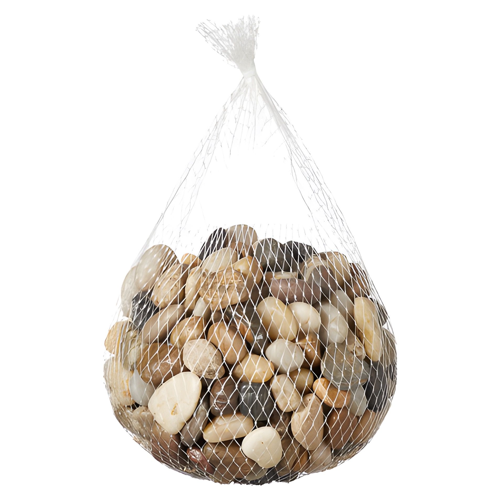 Kieselsteine im Netz, 1 kg