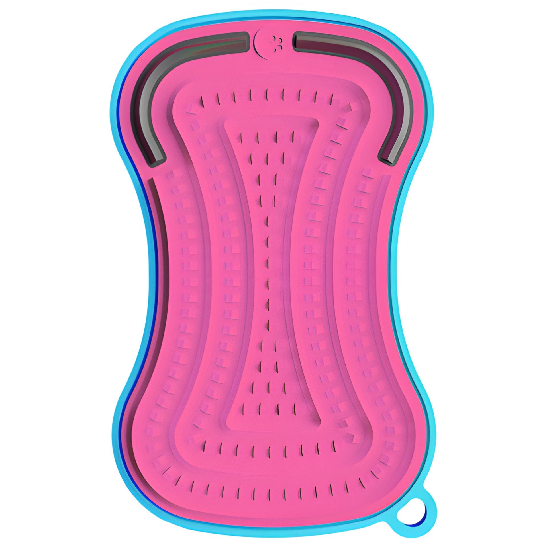 Kochblume Scrubby Plus türkis-pink