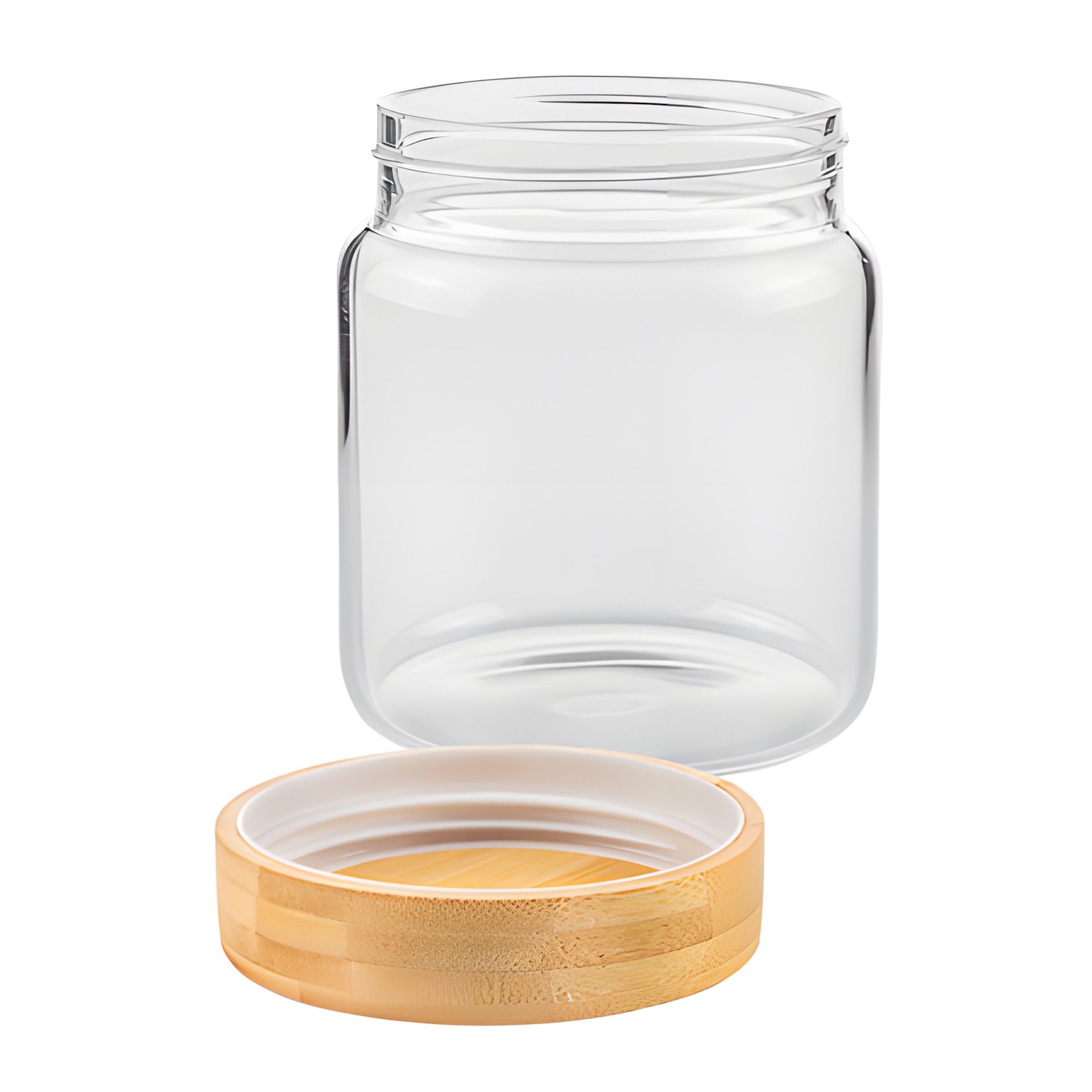 Vorratsglas  840 ml mit Bambusdeckel