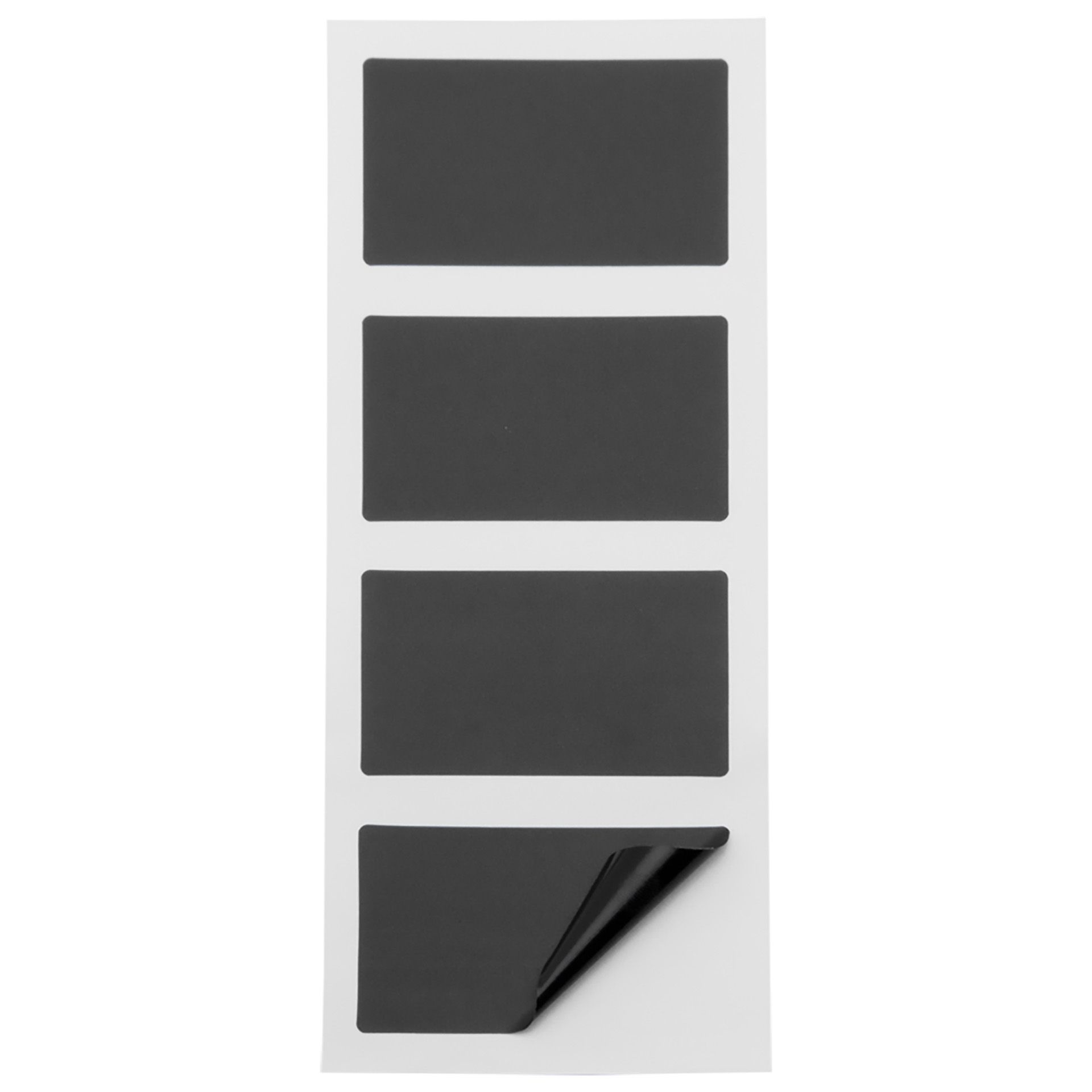 Kreideetikett 85 x 50 mm, 8 Stück