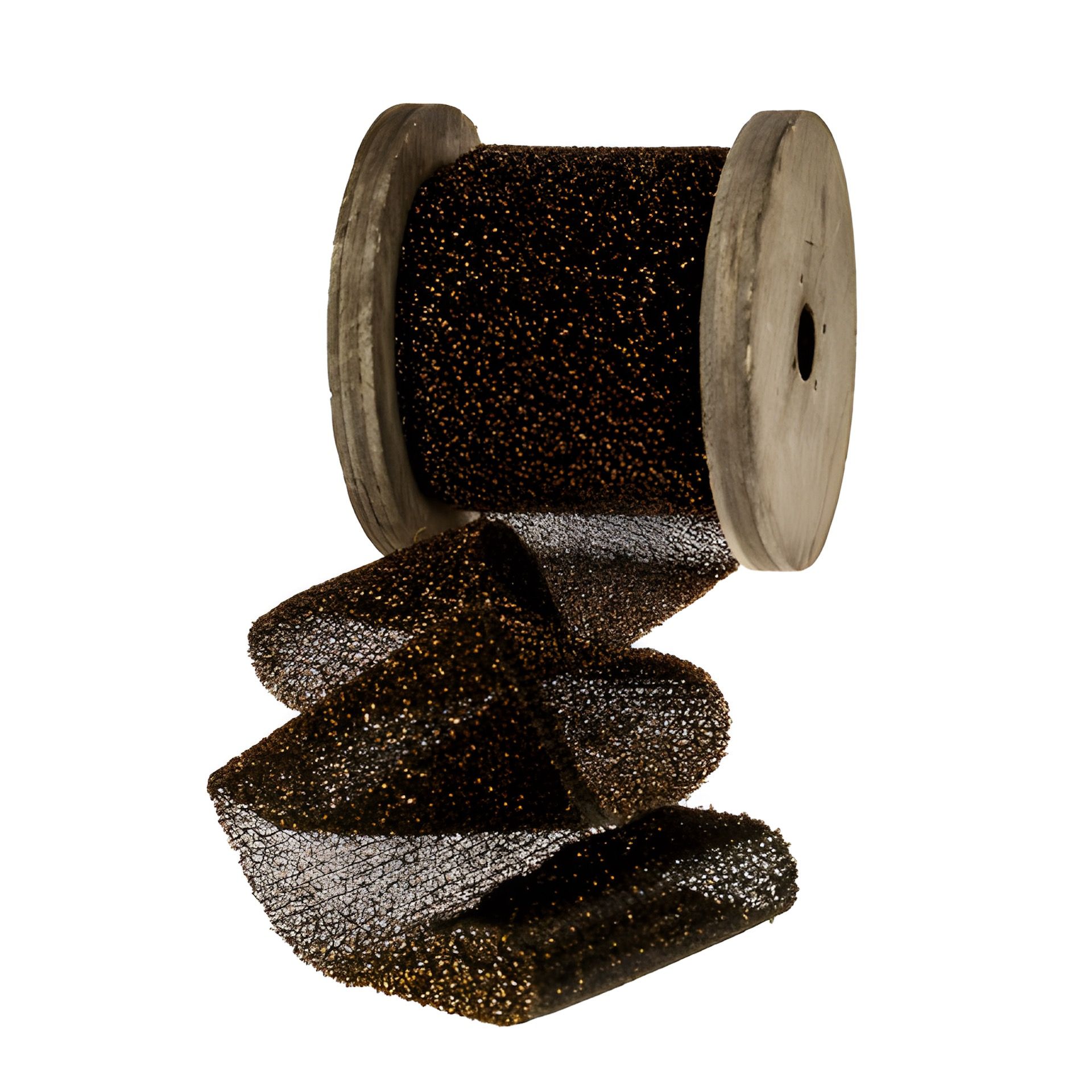 Samtband 2 m, 50 mm bronze